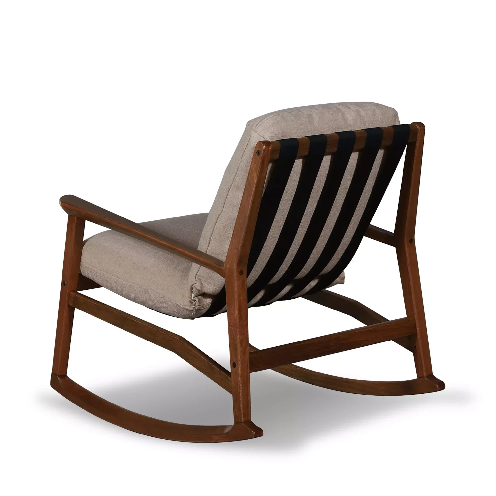 Mid Century Rocking Chair + Ottoman - Image 76