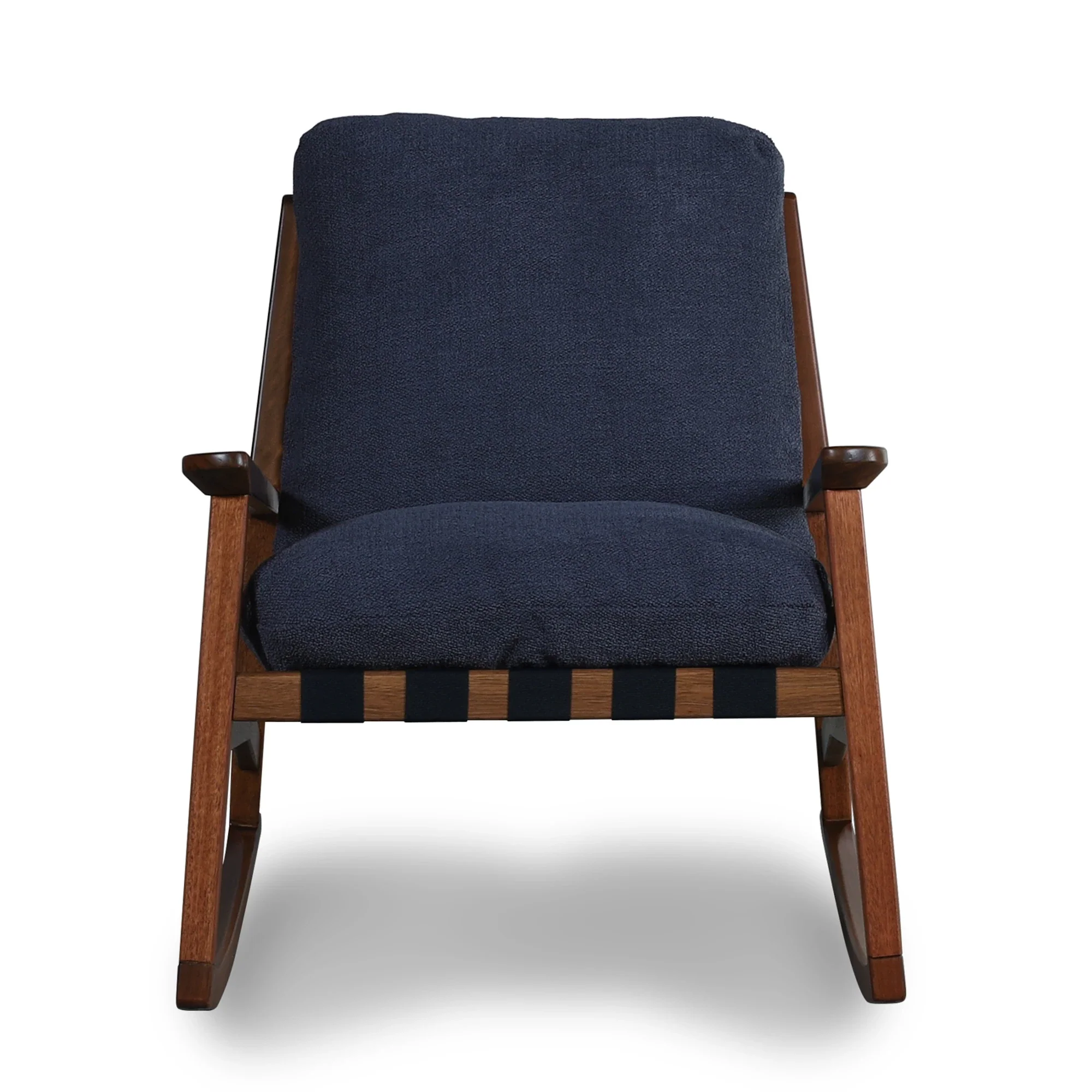 Mid Century Rocking Chair + Ottoman - Image 8