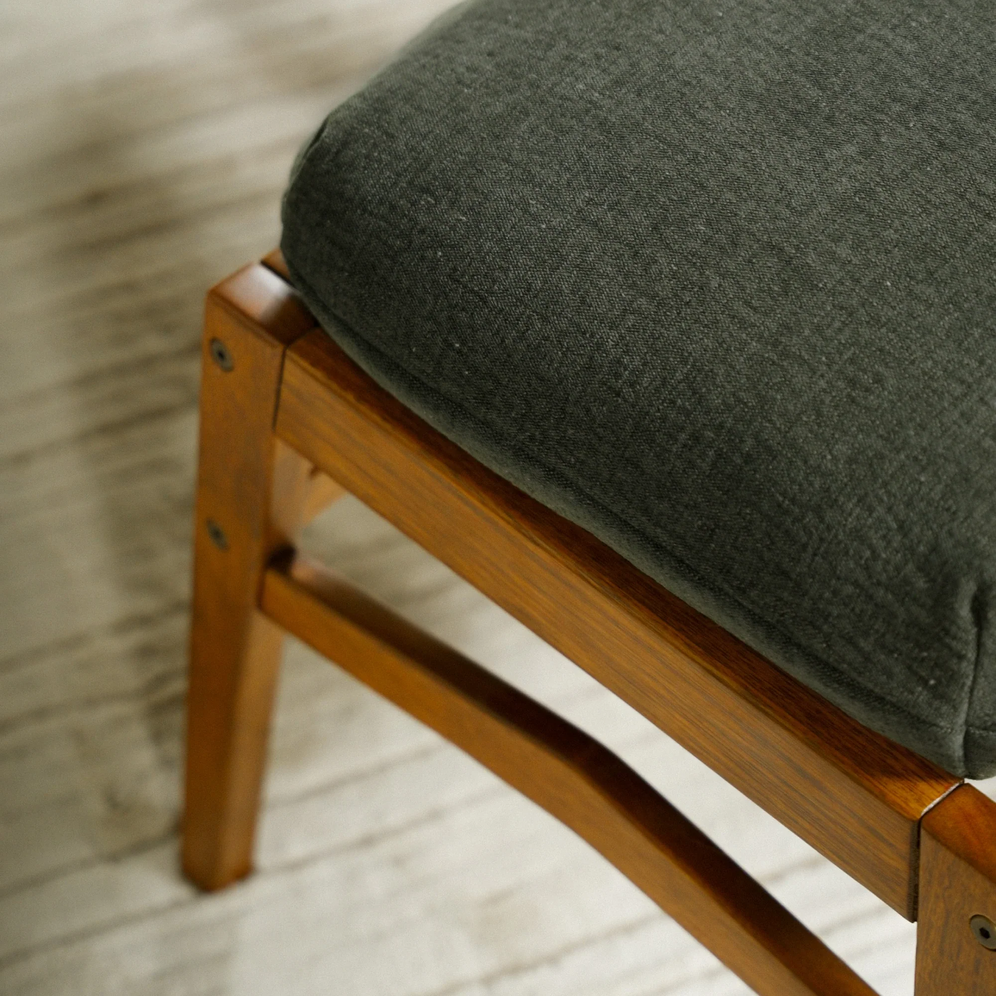 Mid Century Rocking Chair + Ottoman - Image 93