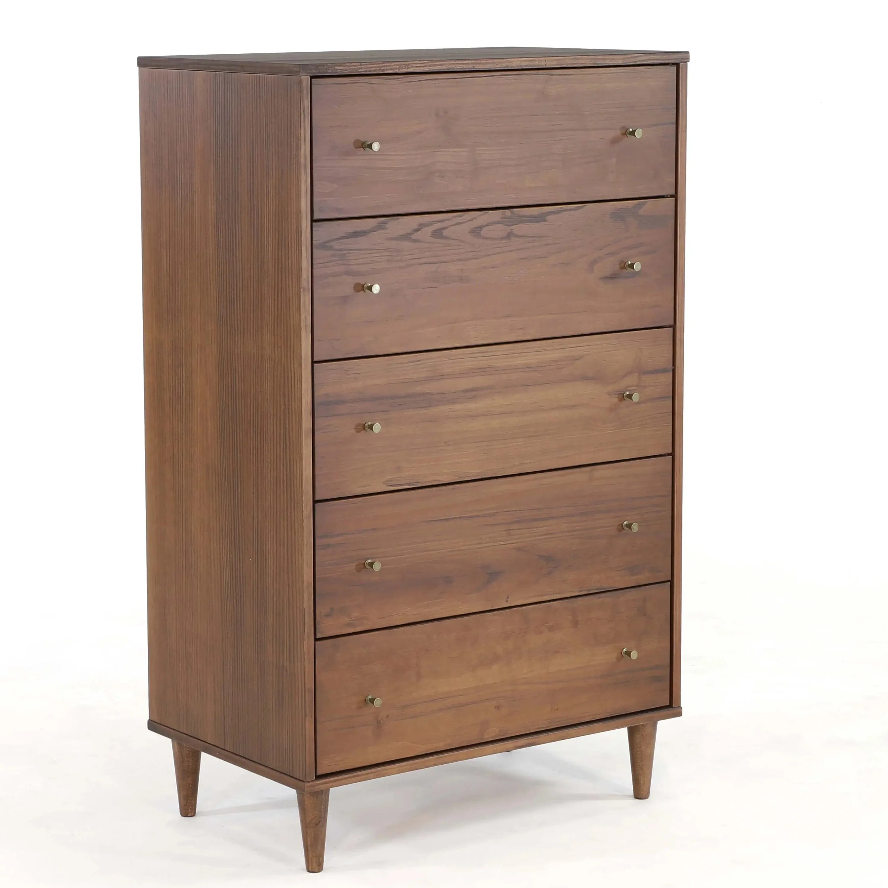 Mid Century Spindle Bedroom Set (5-Piece) - Image 8