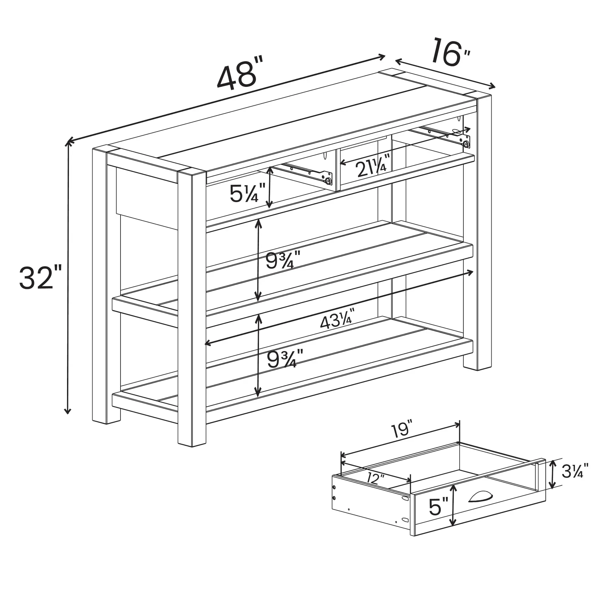 Montauk Console Table - Image 13