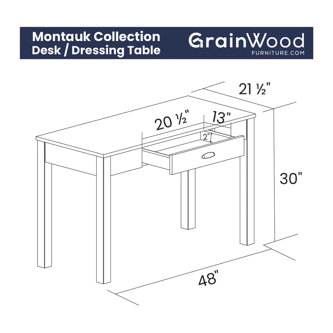 Montauk Desk / Dressing Table - Image 10