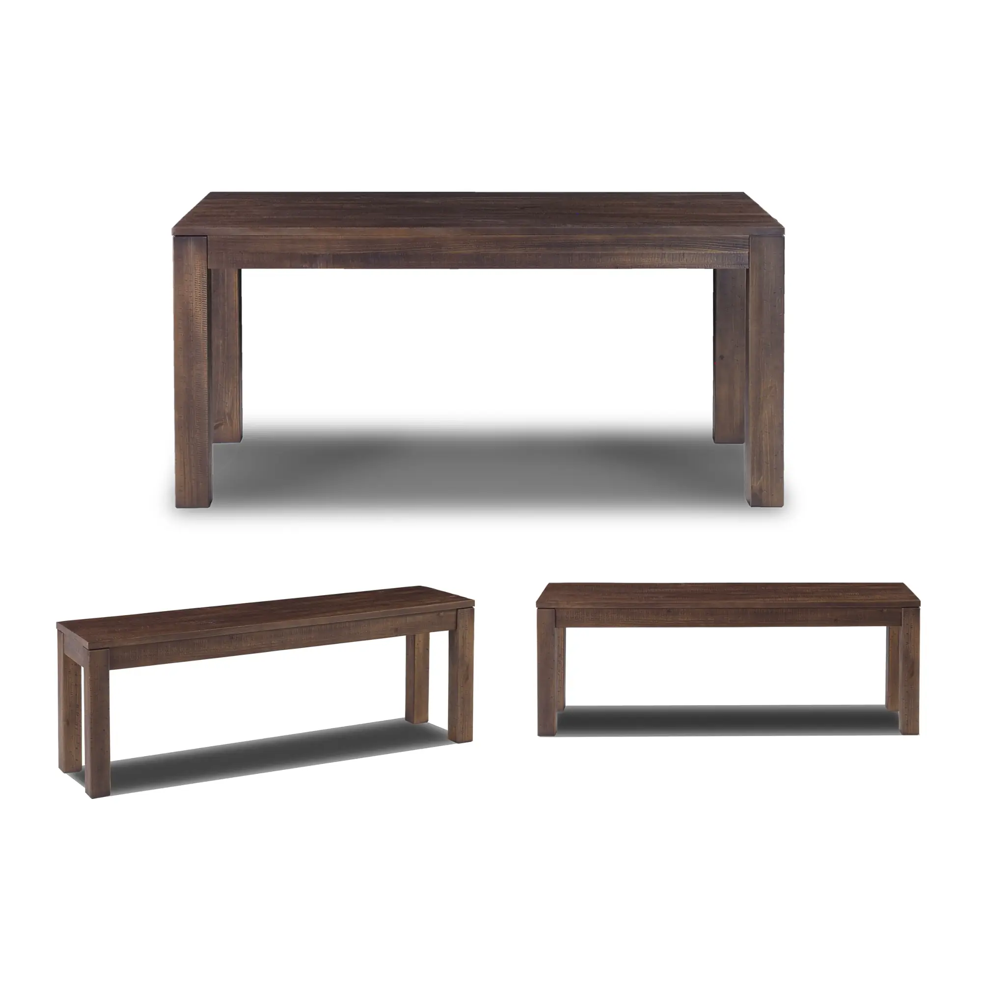 Montauk Solid Wood Dining Set (3-Piece) - Image 22