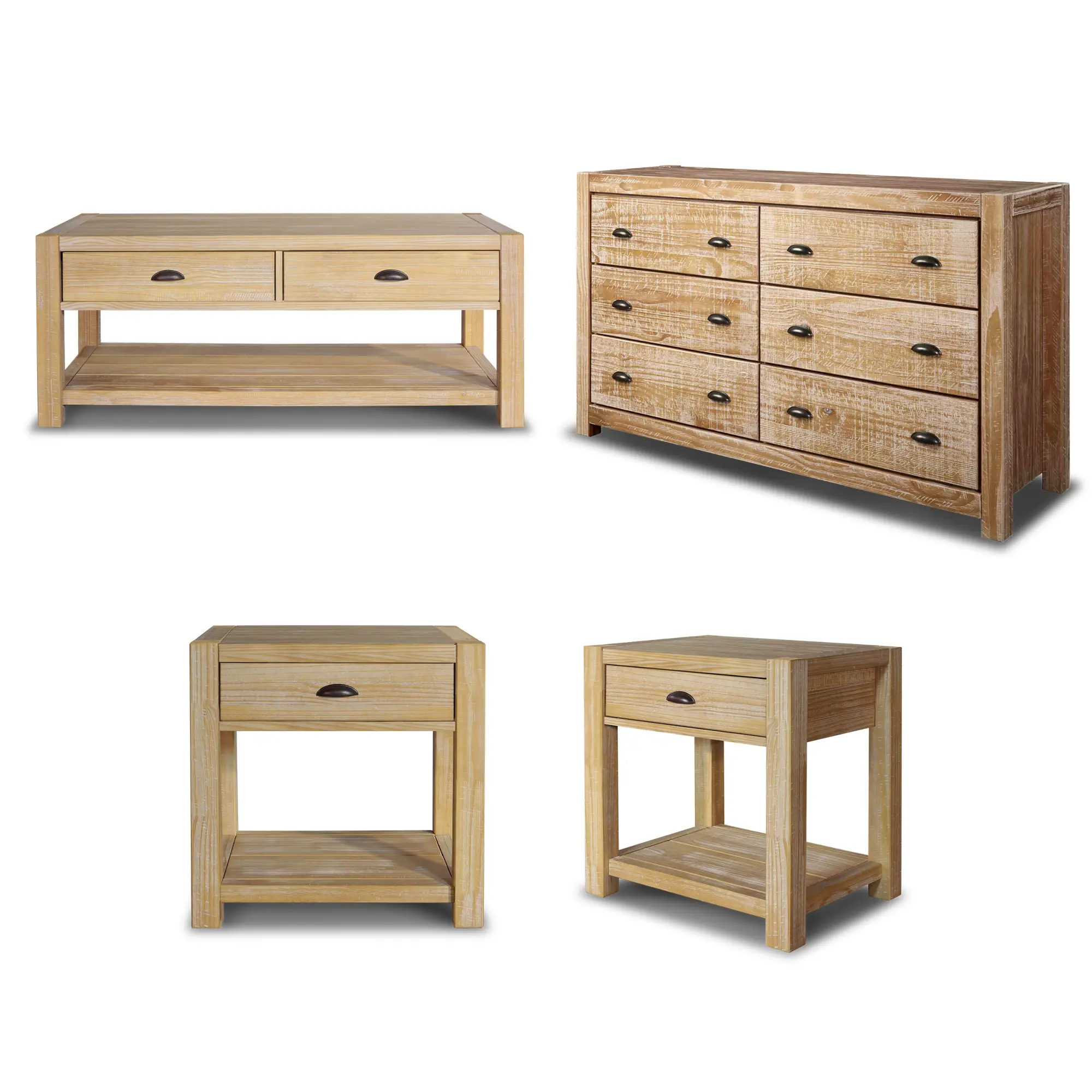 Montauk Living Room Bundle (4-Piece) - Image 4