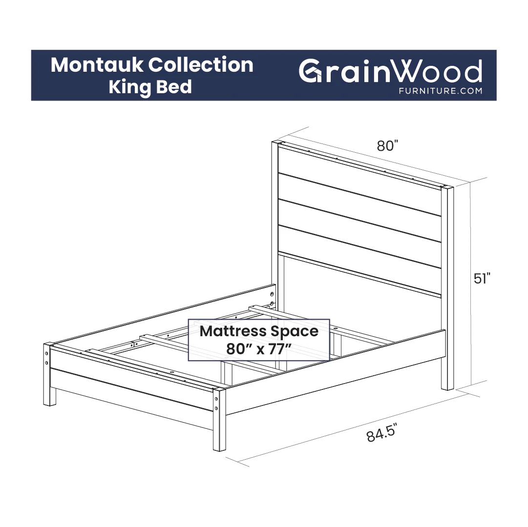 Montauk Solid Wood Bed - Image 29