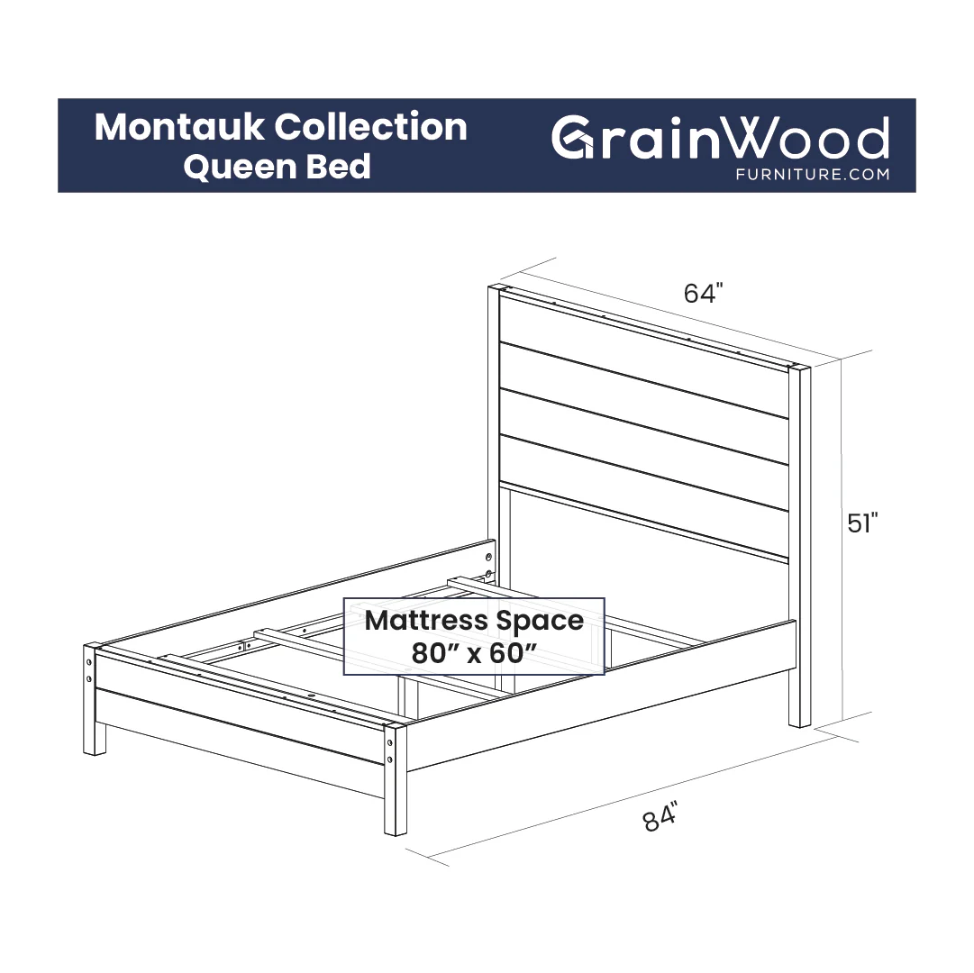 Montauk Solid Wood Bed - Image 36