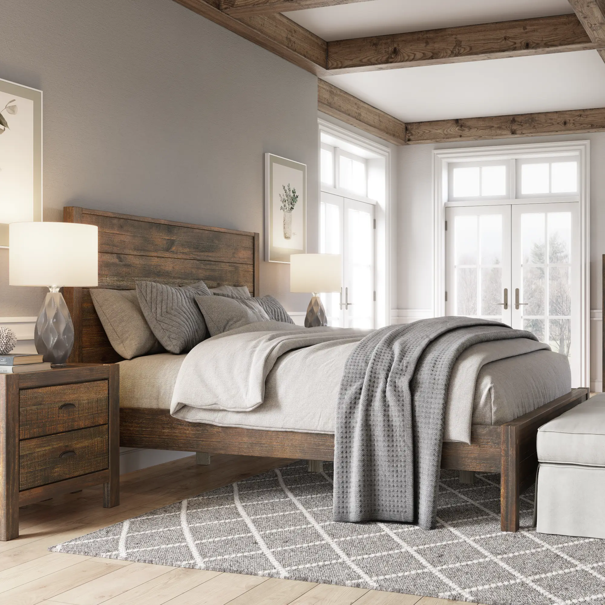 Montauk Solid Wood Bed - Image 43