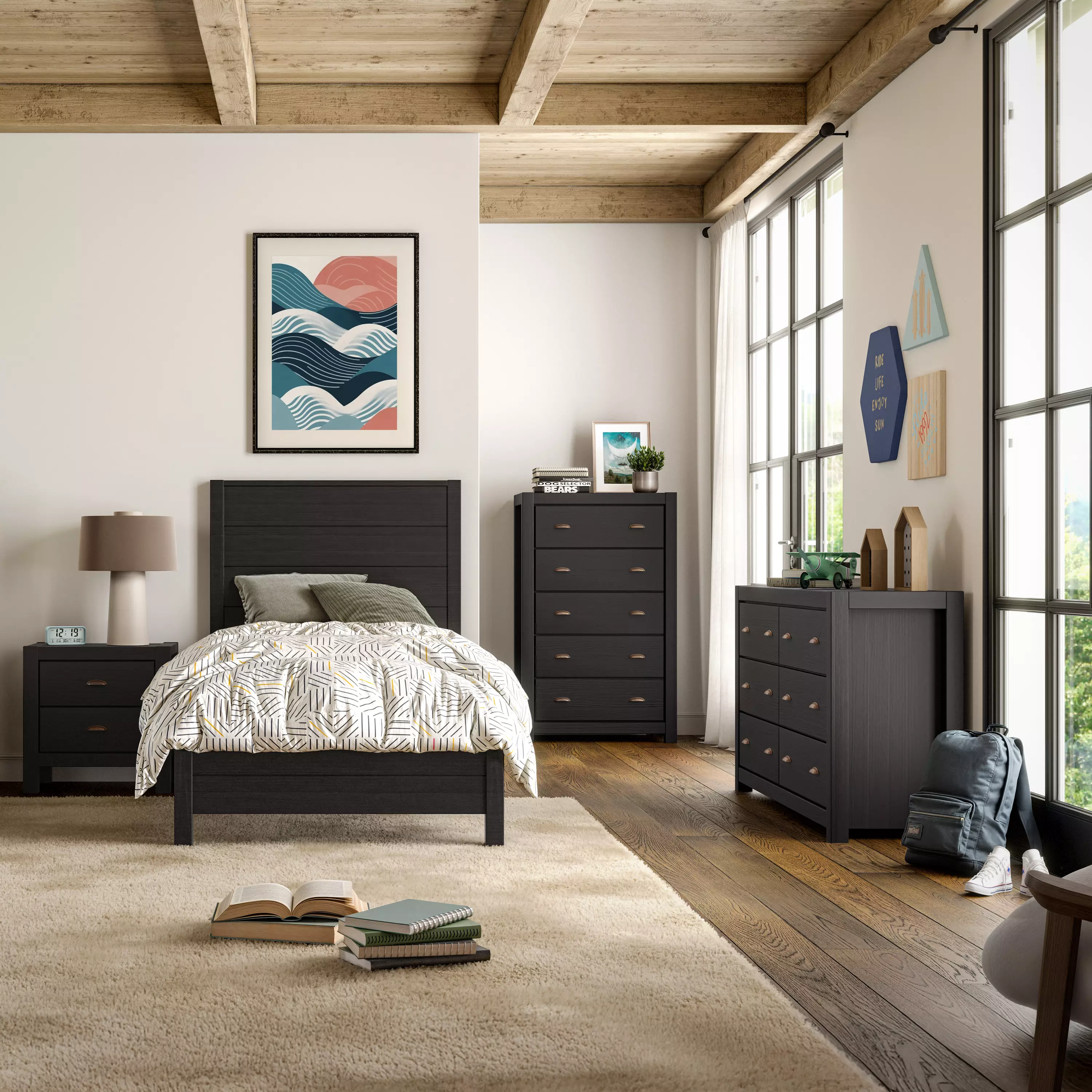 Montauk Solid Wood Bed - Image 65