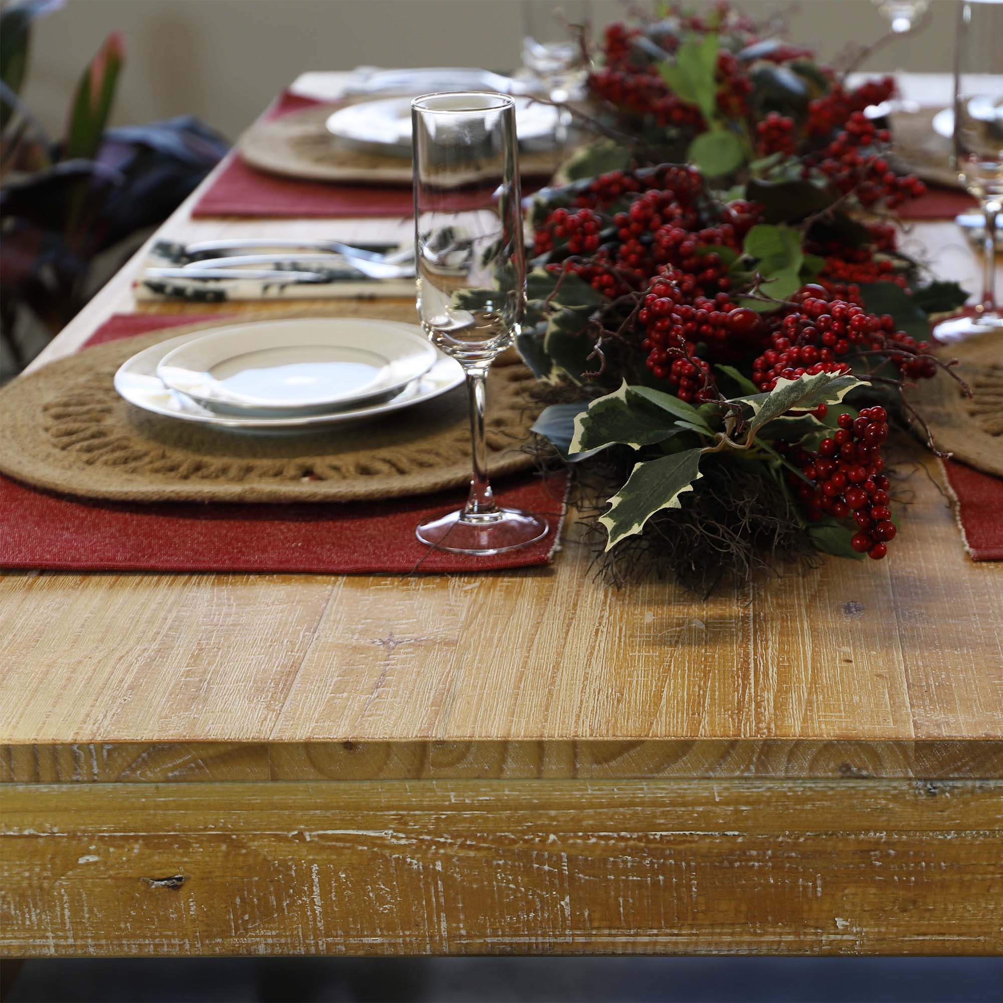 Montauk Solid Wood Dining Table - Image 18