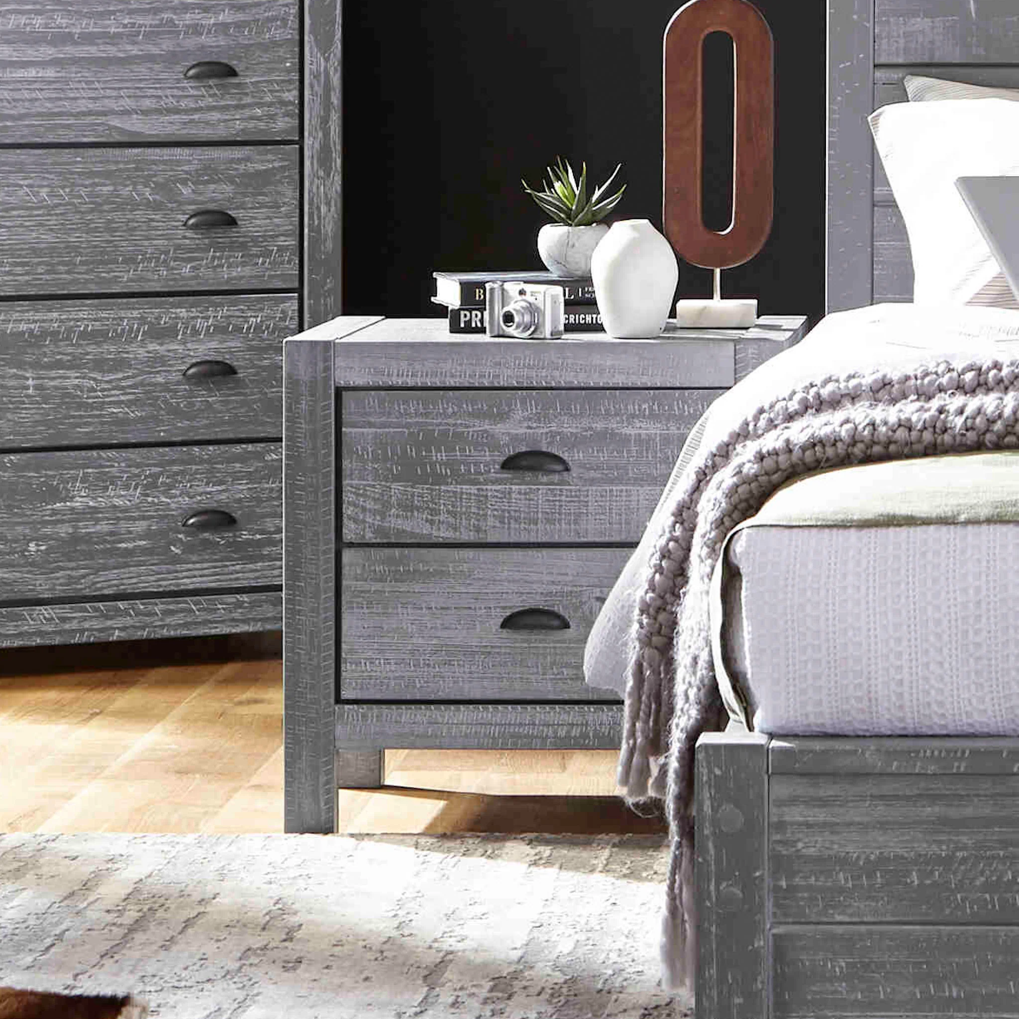 Montauk Two-Drawer Nightstand - Image 3