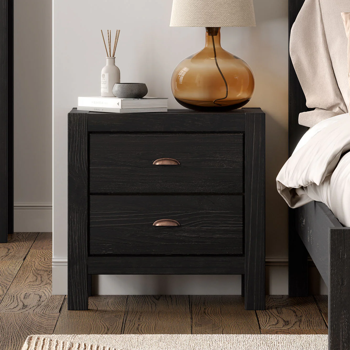 Montauk Two-Drawer Nightstand - Image 5