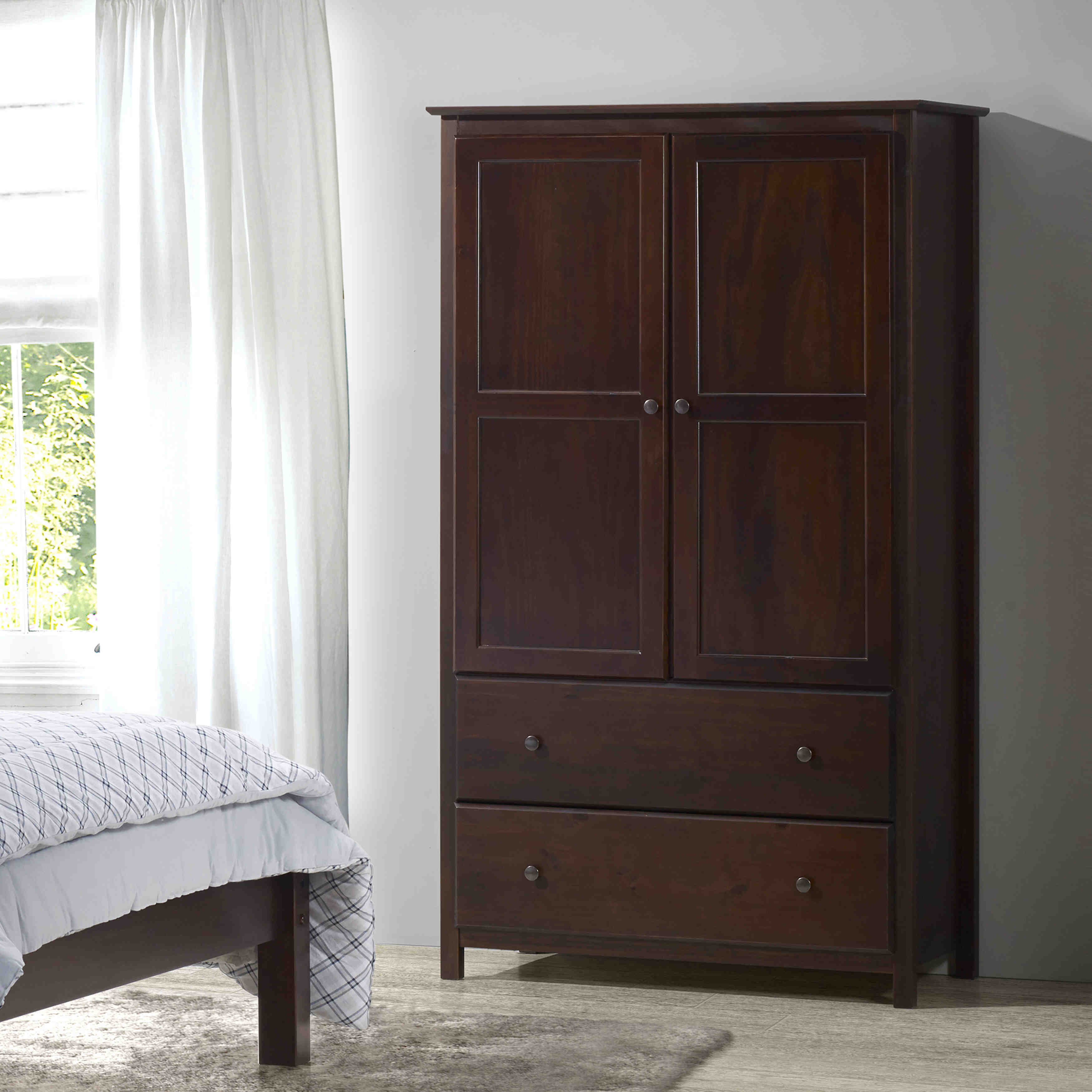 Shaker 2-Door Wardrobe - Image 10