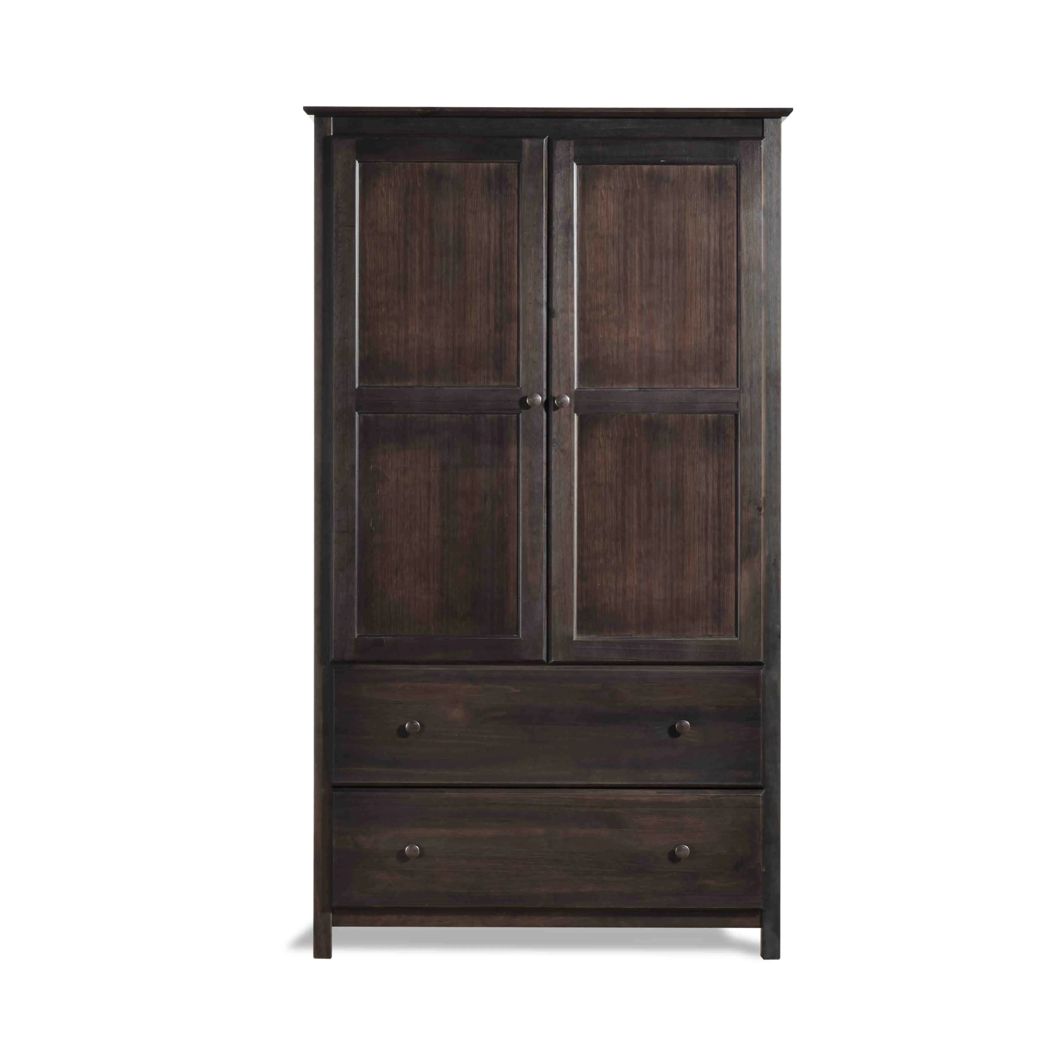 Shaker 2-Door Wardrobe - Image 3