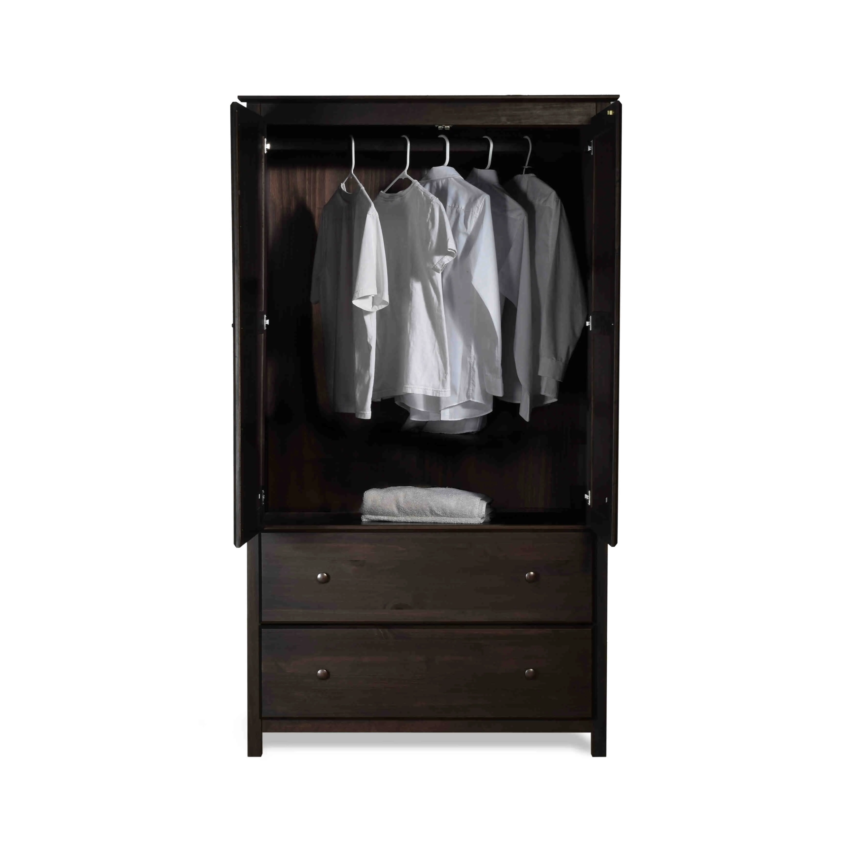 Shaker 2-Door Wardrobe - Image 5