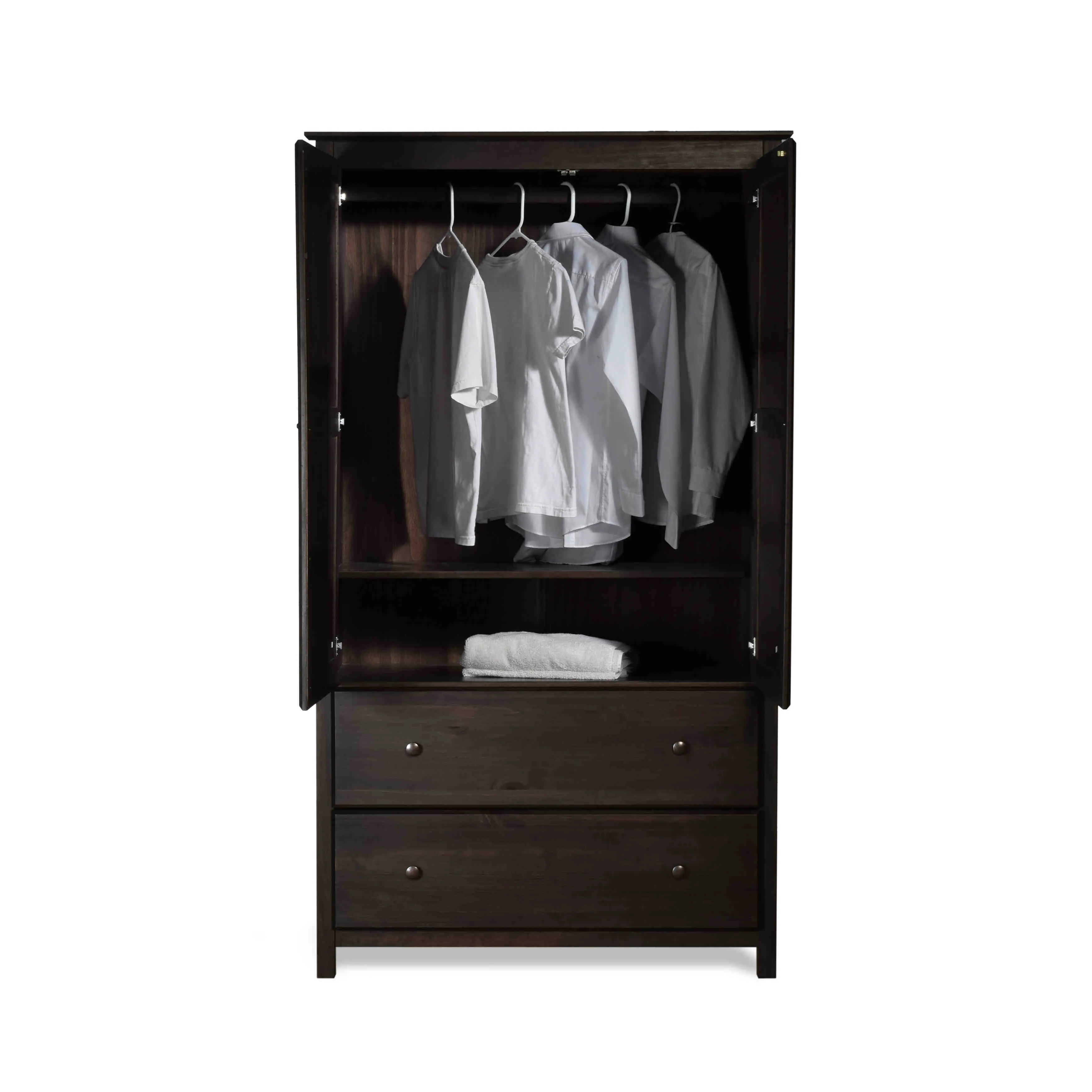 Shaker 2-Door Wardrobe - Image 6