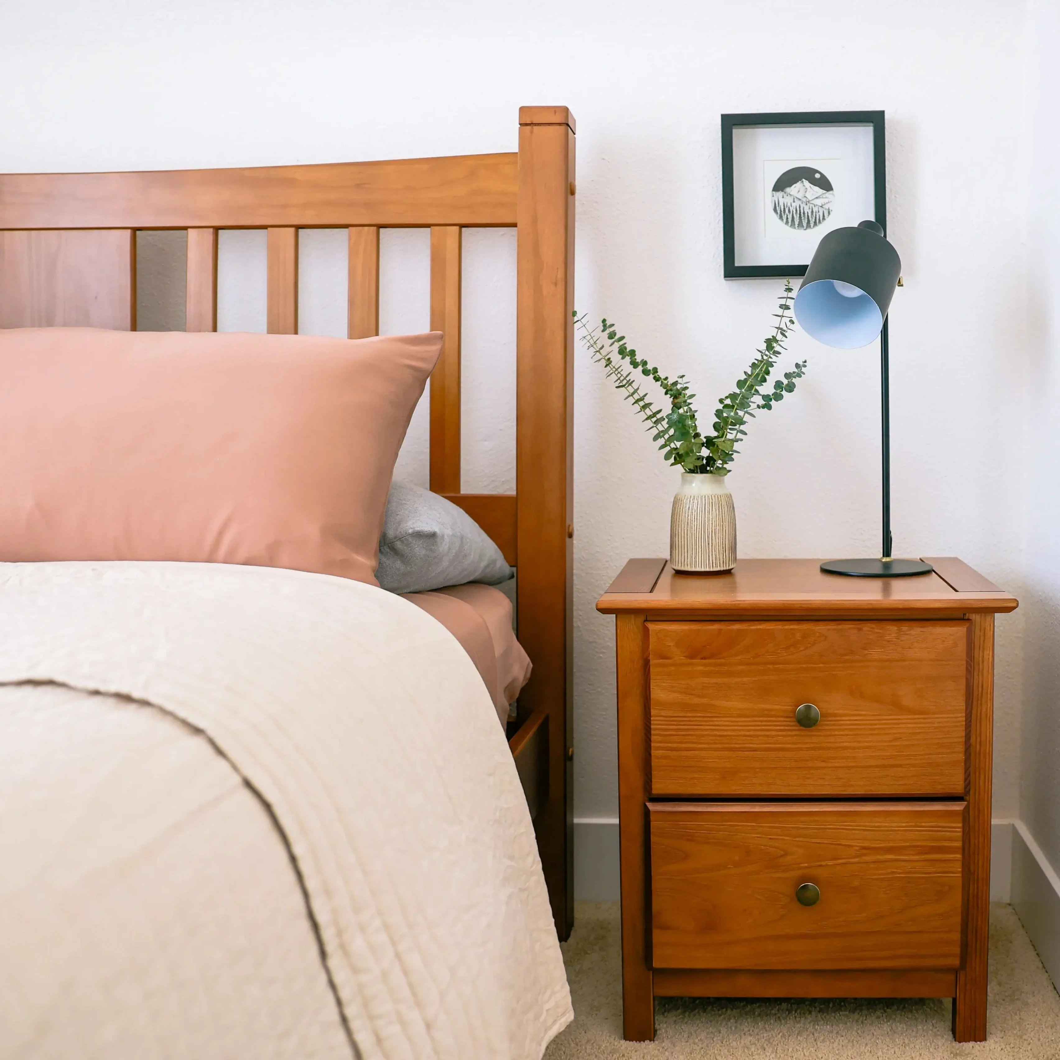 Shaker 2-Drawer Nightstand - Image 18