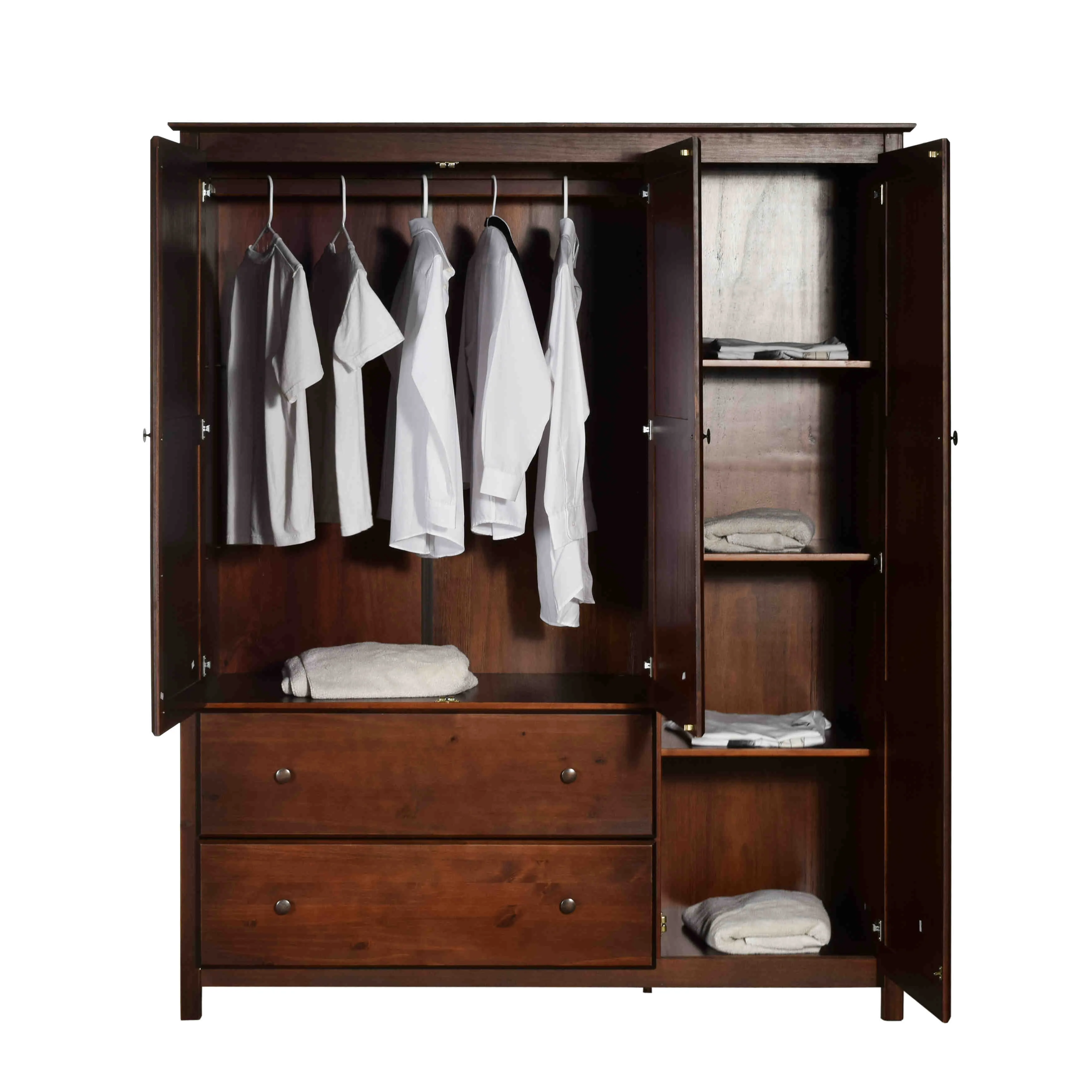 Shaker 3-Door Wardrobe - Image 5