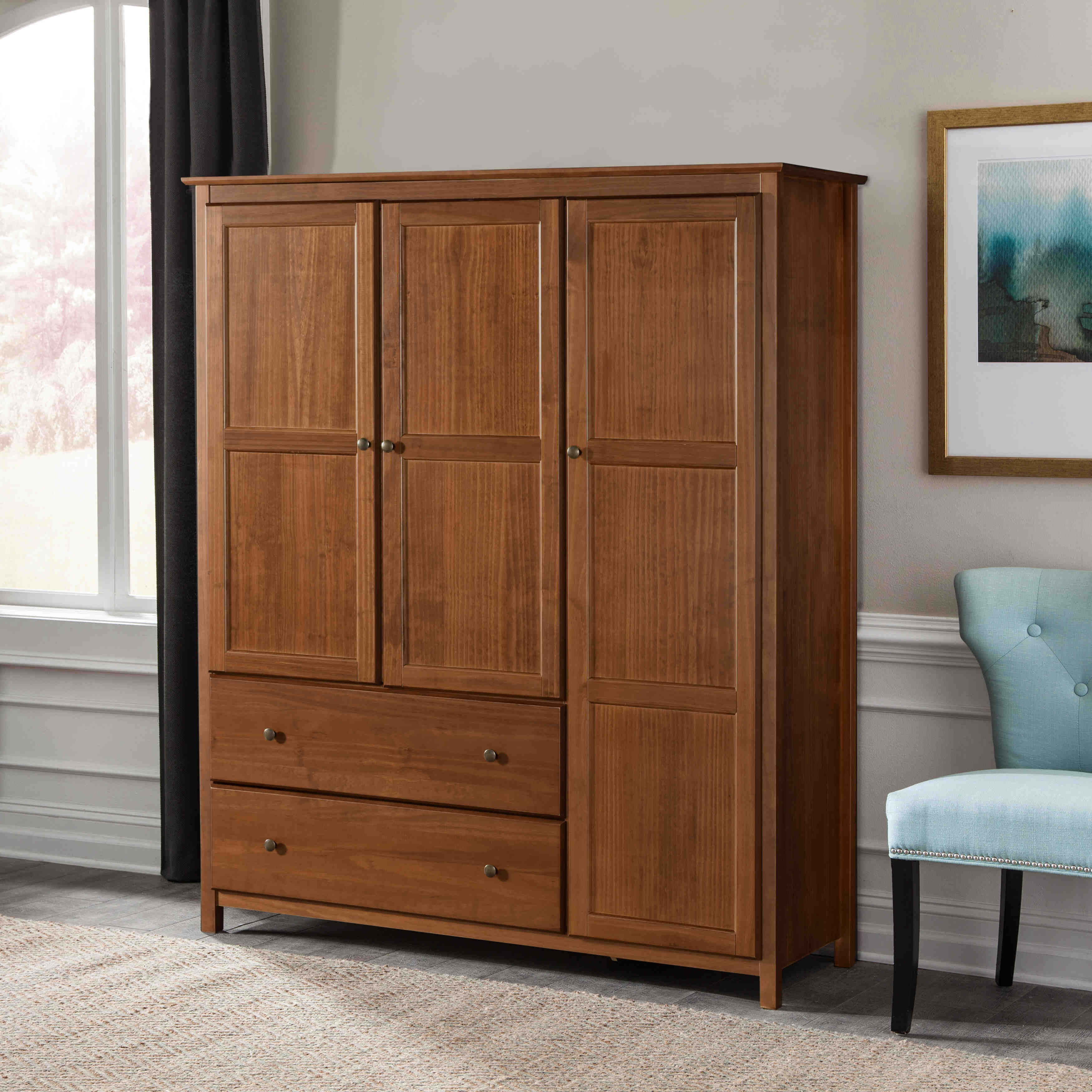Shaker 3-Door Wardrobe - Image 6