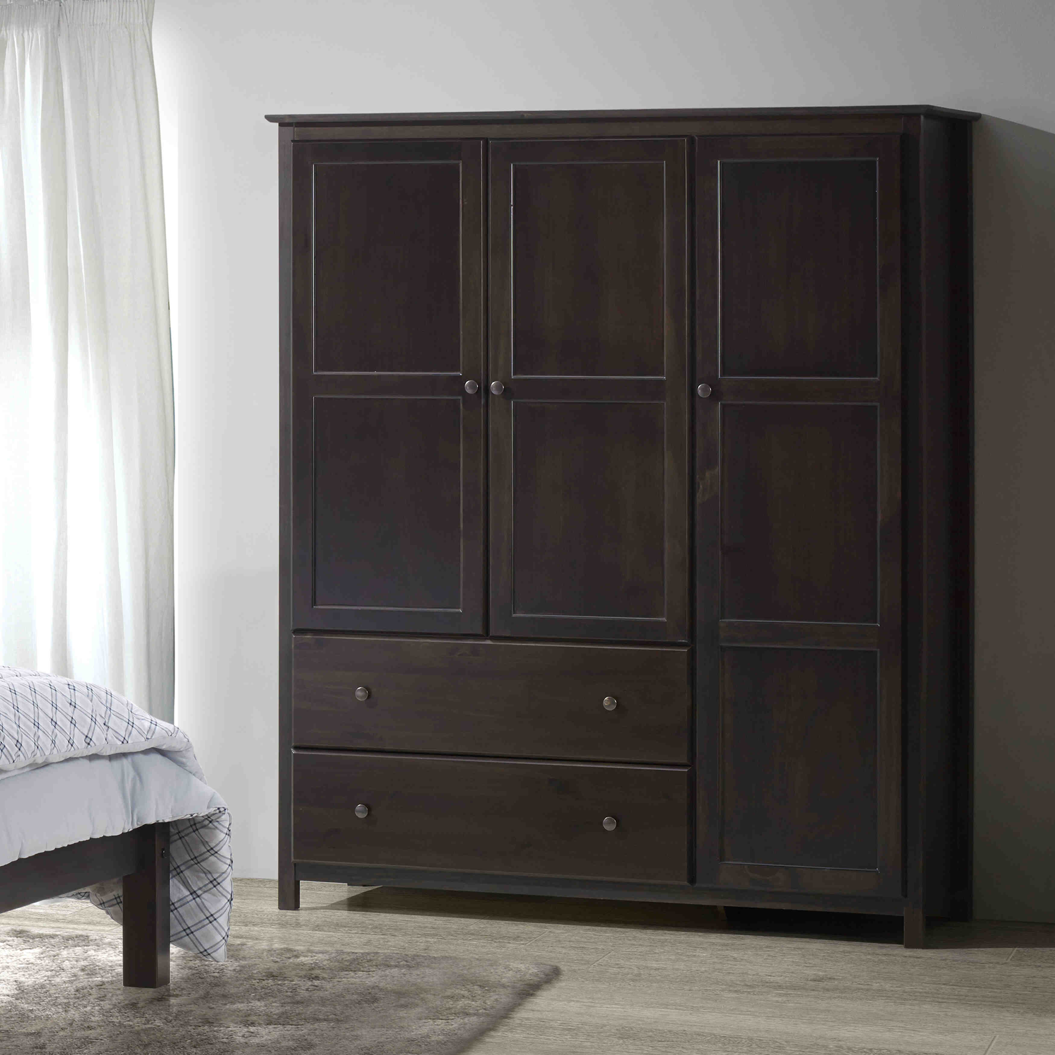 Shaker 3-Door Wardrobe - Image 8