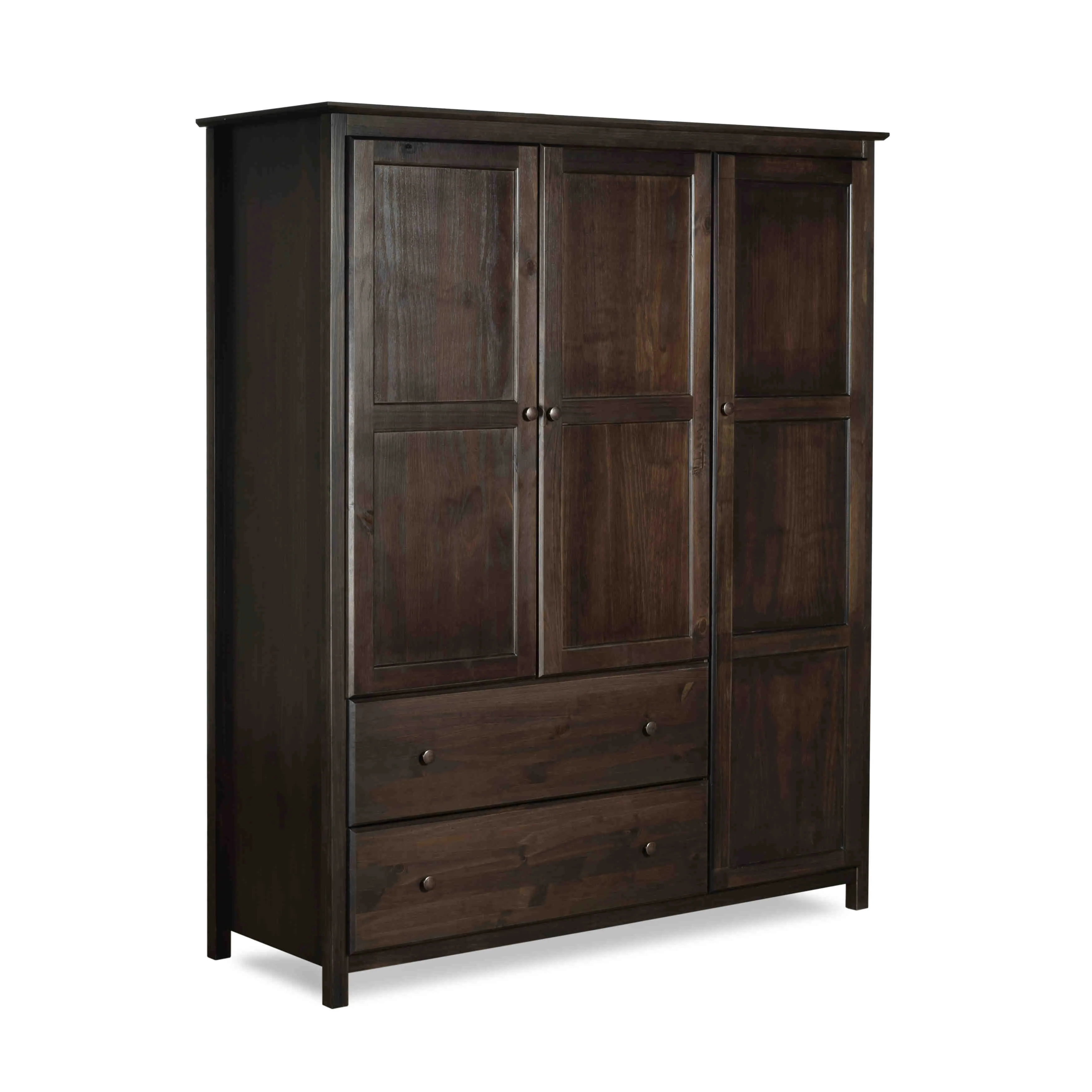 Shaker 3-Door Wardrobe - Image 9