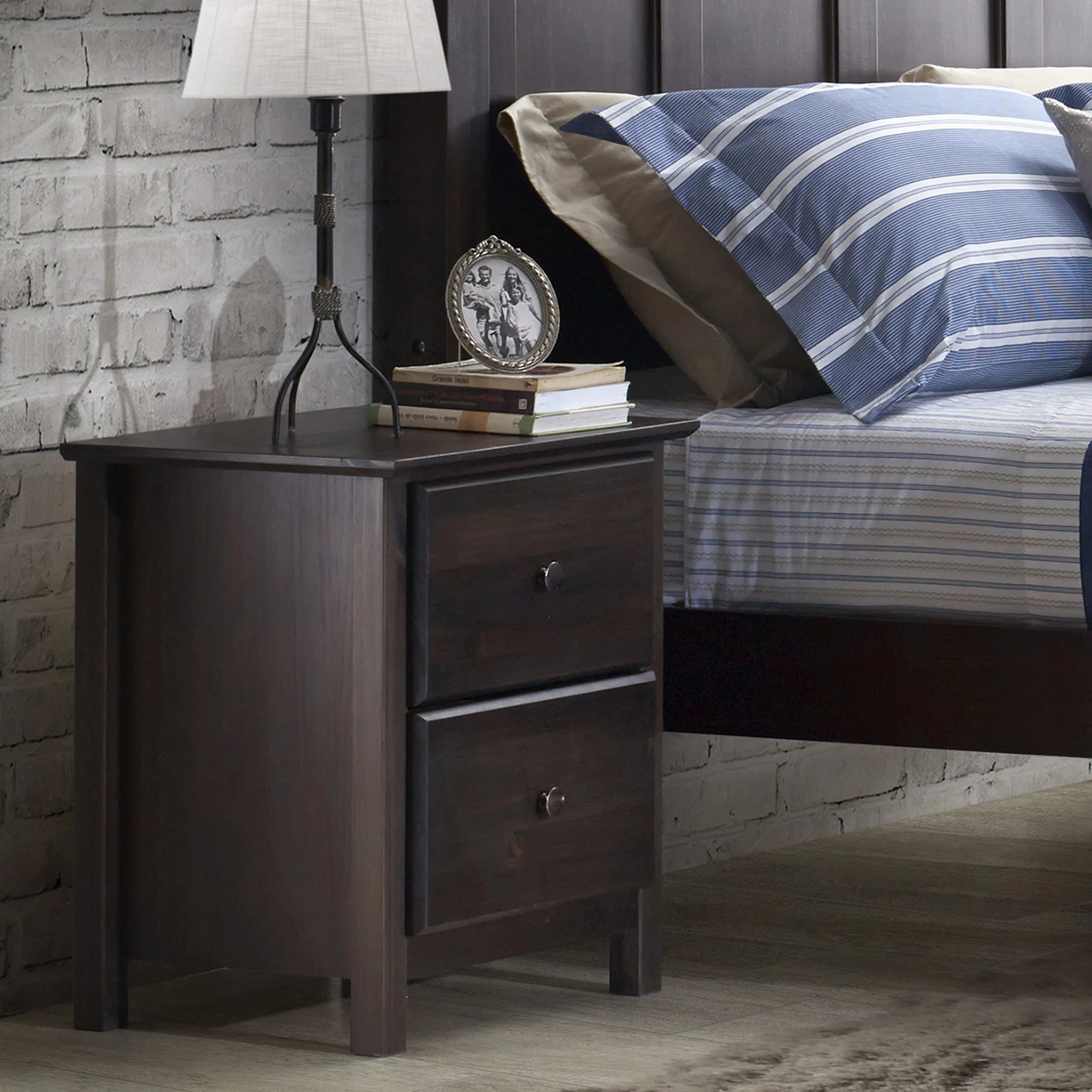 Shaker 2-Drawer Nightstand - Image 8