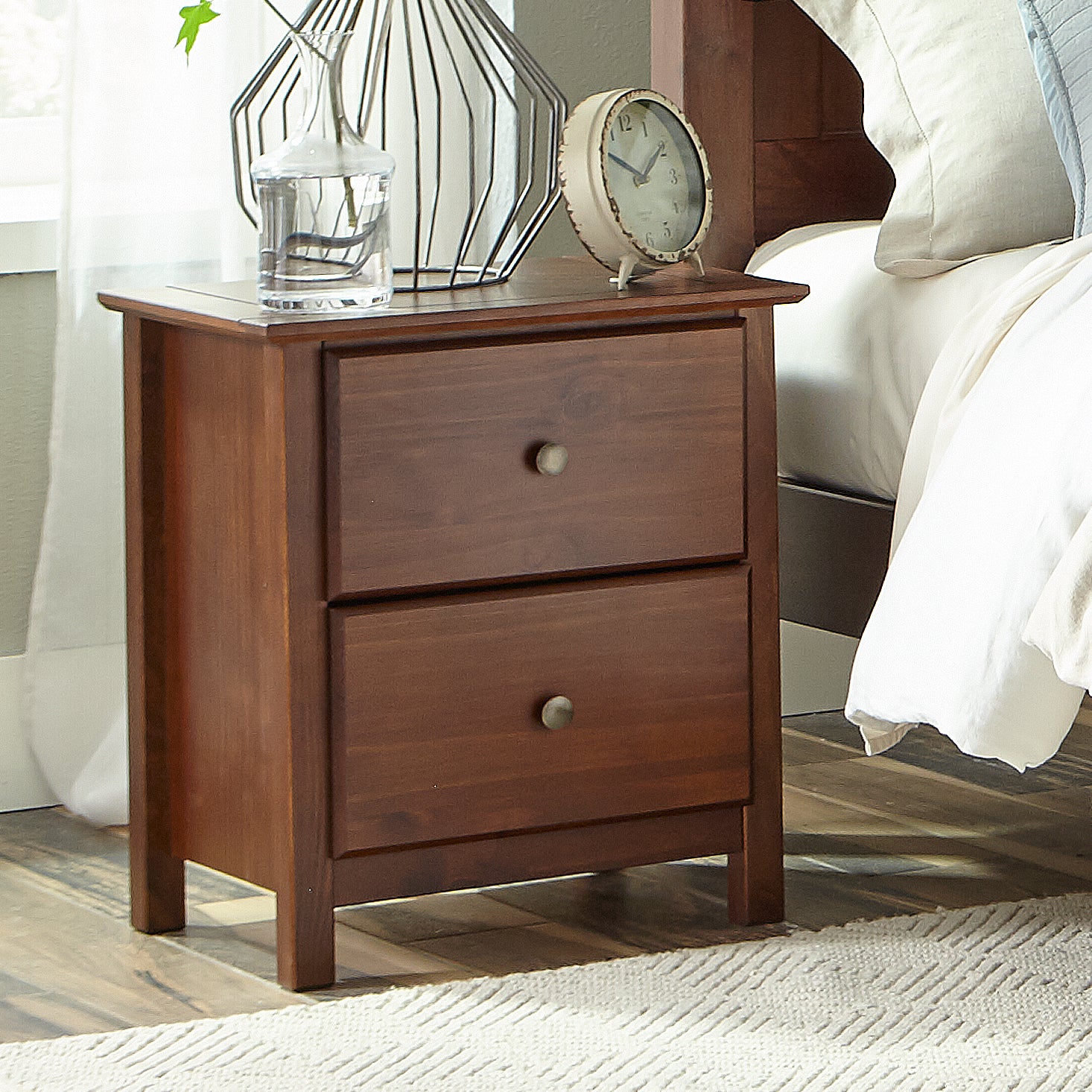 Shaker 2-Drawer Nightstand - Image 4