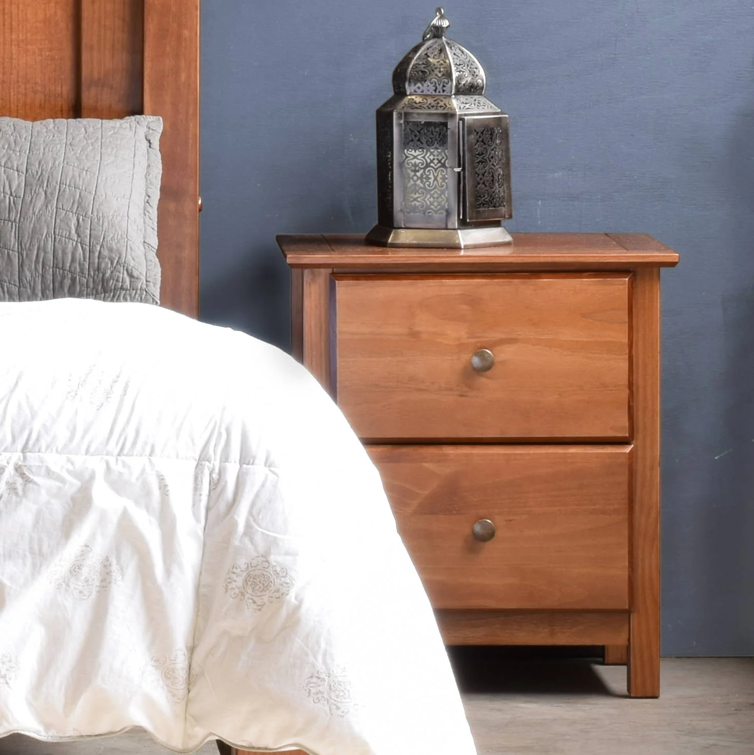 Shaker 2-Drawer Nightstand - Image 3