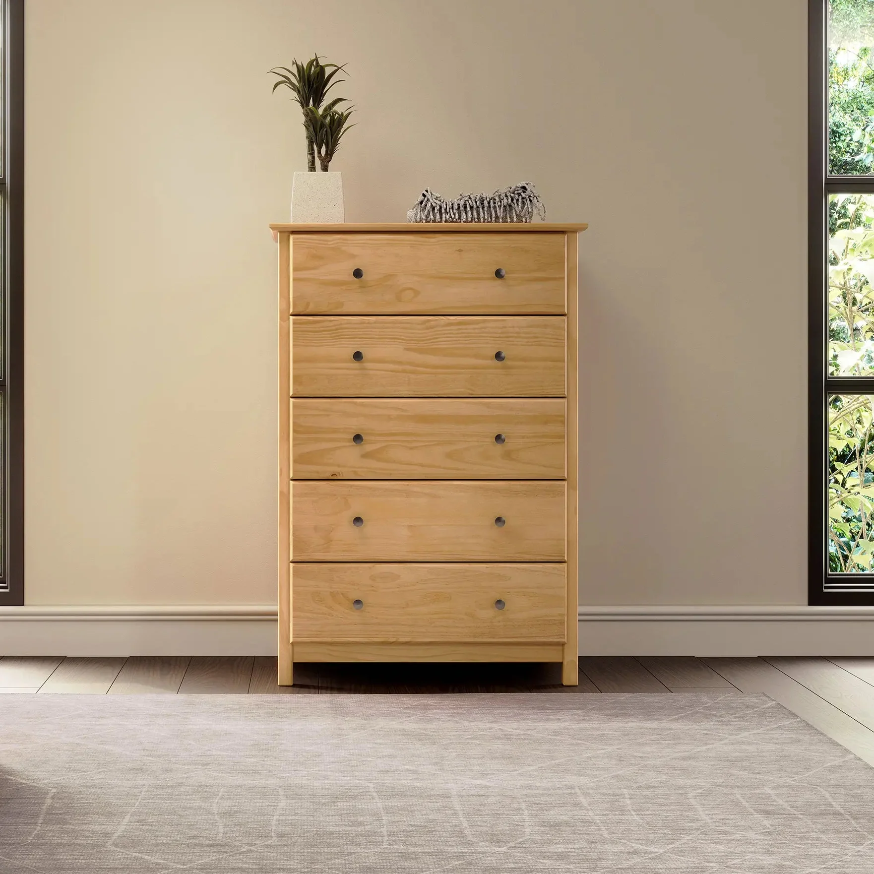 Shaker 5-Drawer Chest - Image 28