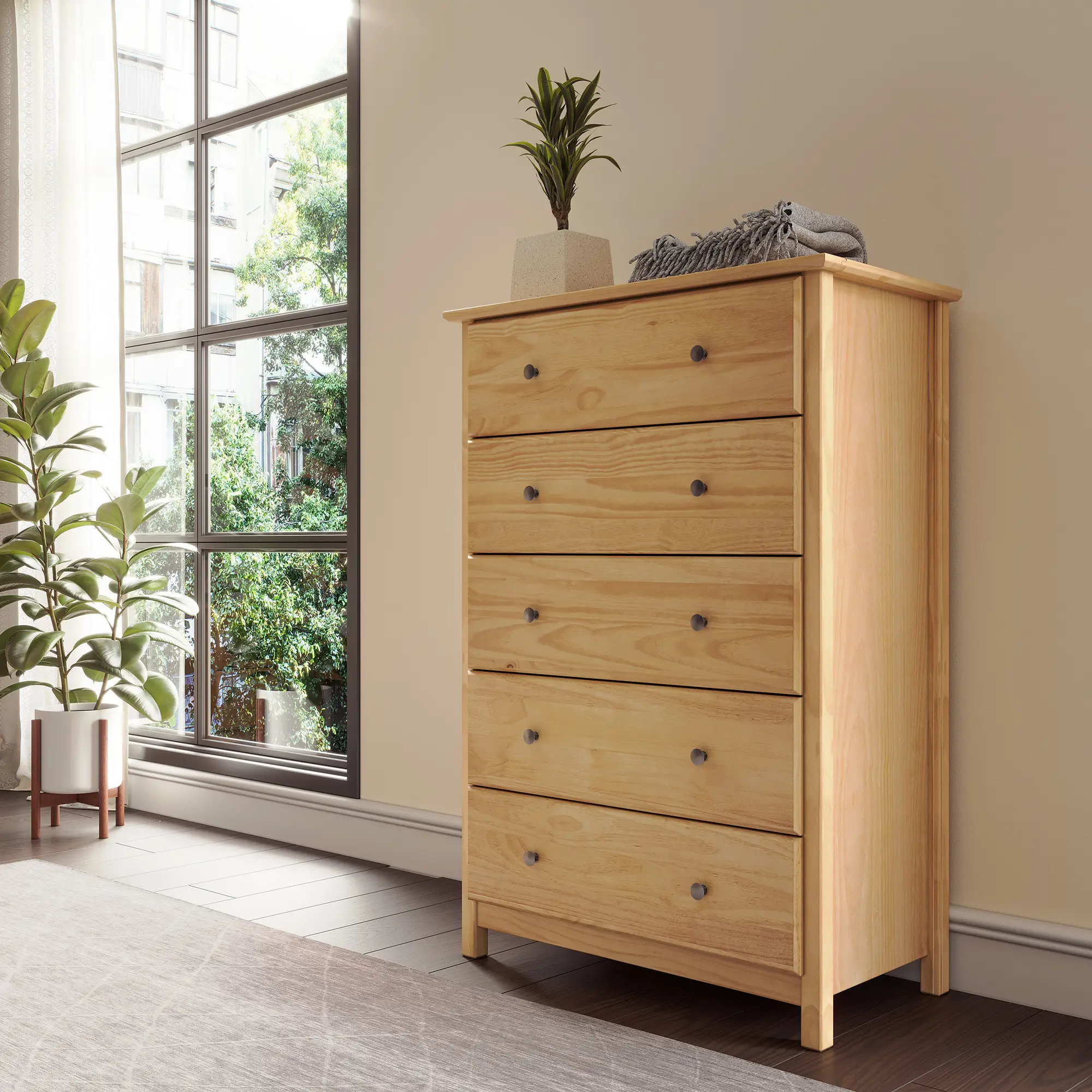 Shaker 5-Drawer Chest - Image 29