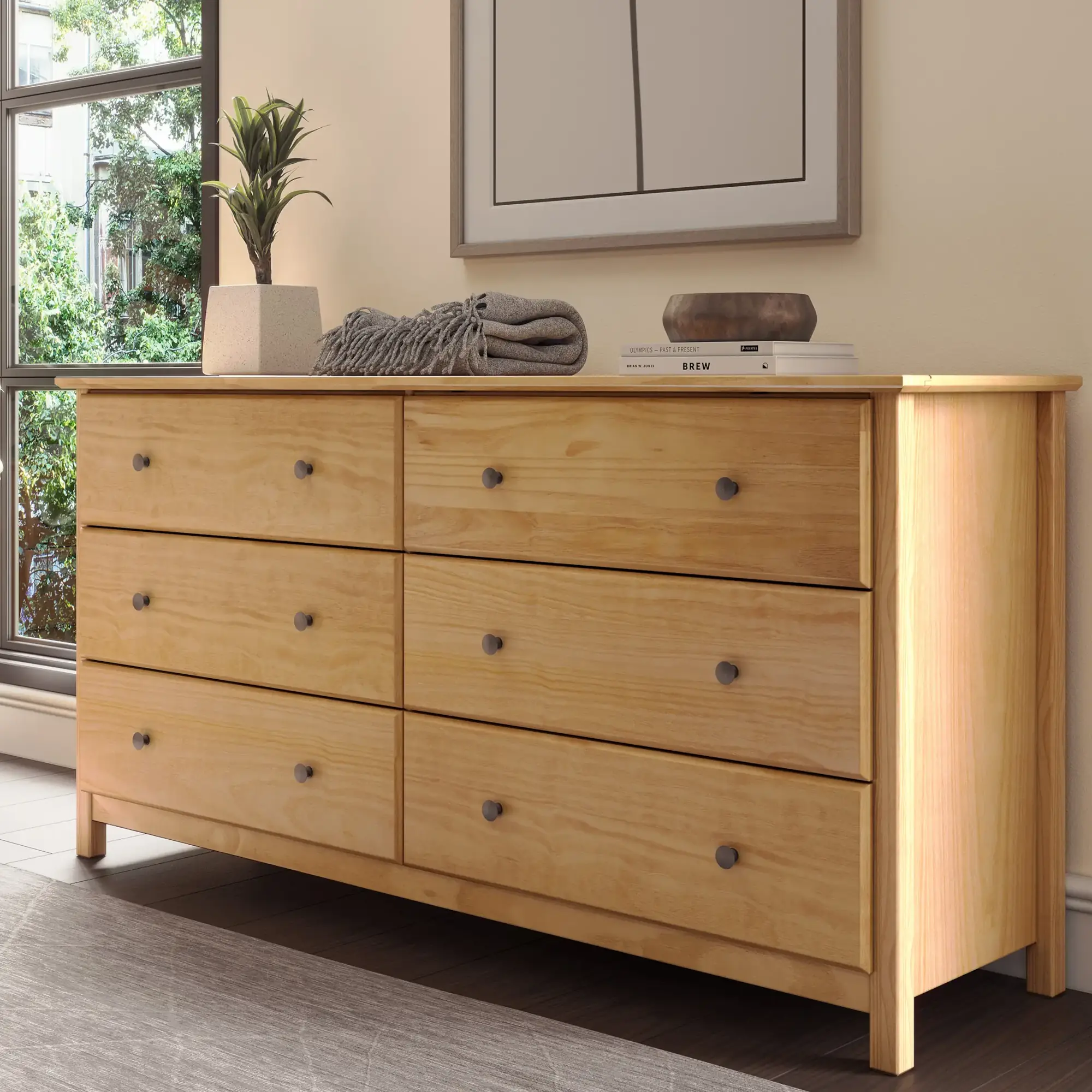 Shaker 6-Drawer Dresser - Image 20