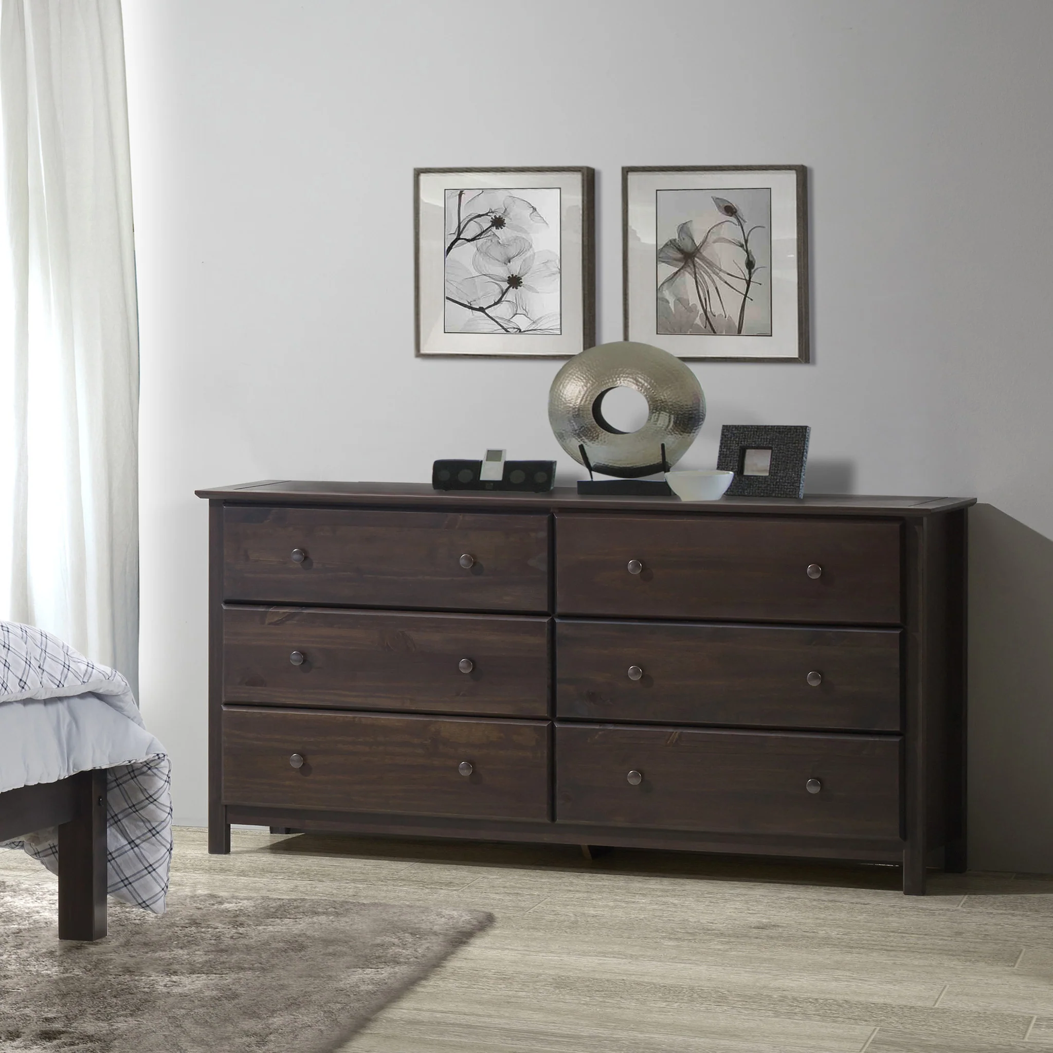 Shaker 6-Drawer Dresser - Image 3
