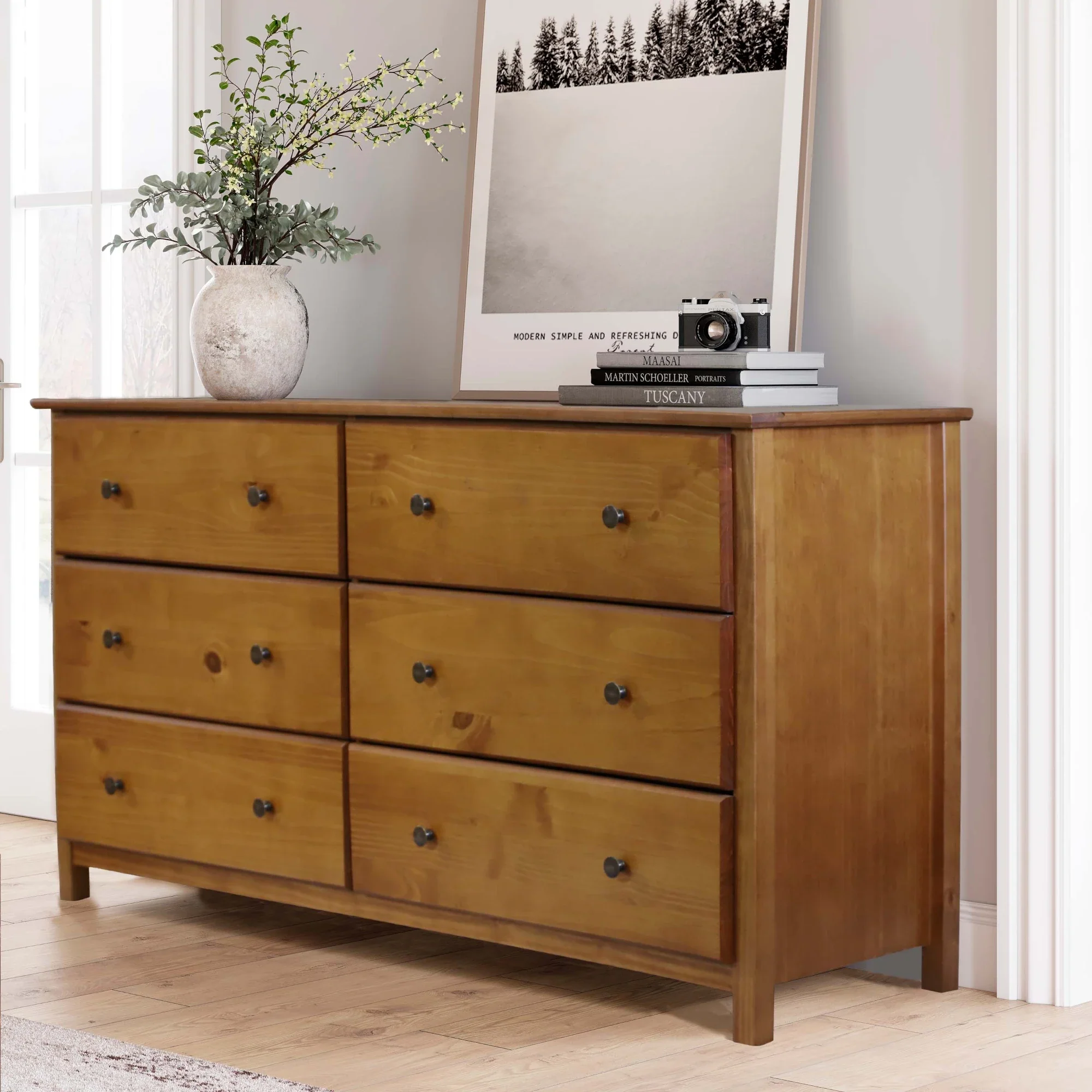 Shaker 6-Drawer Dresser - Image 34