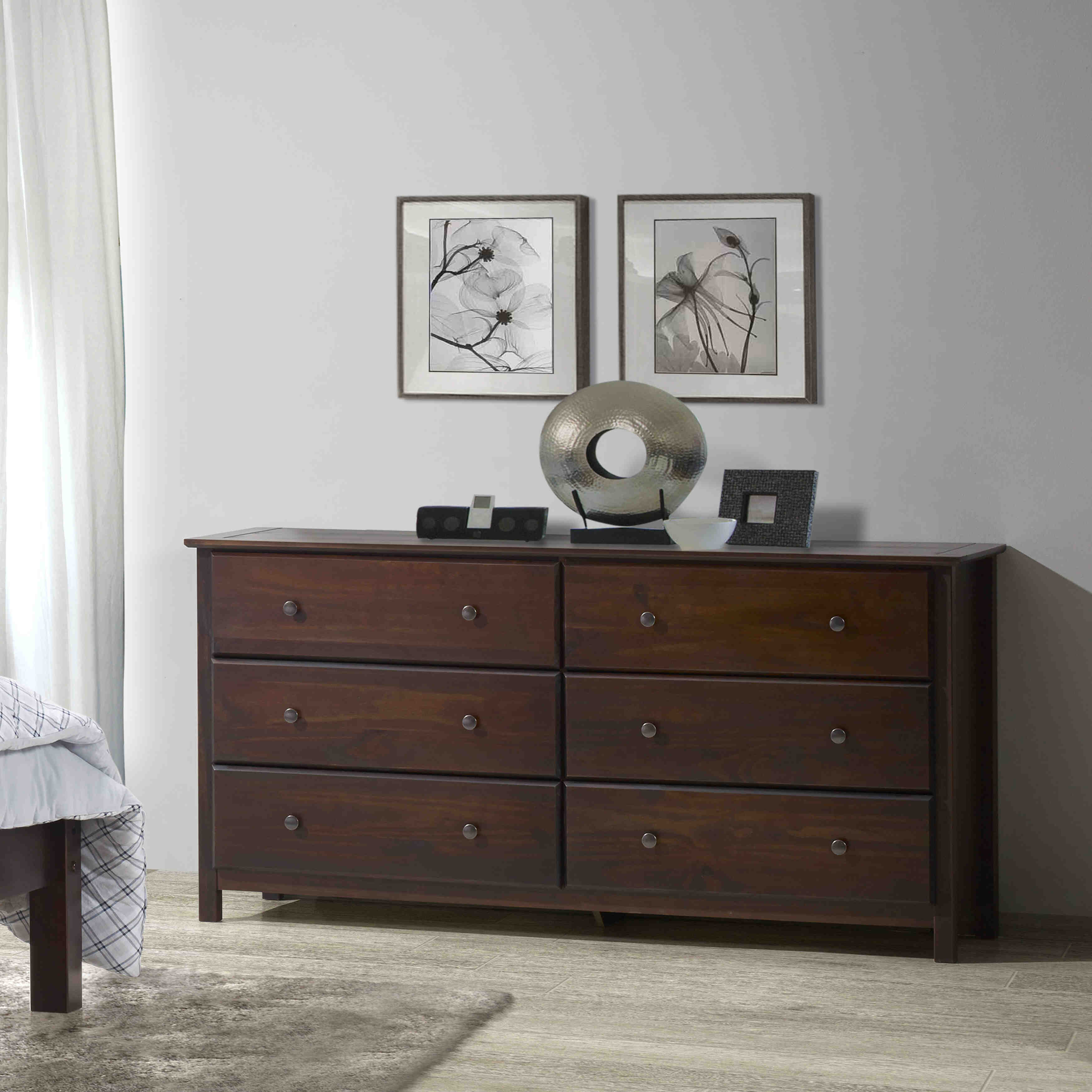 Shaker 6-Drawer Dresser - Image 4