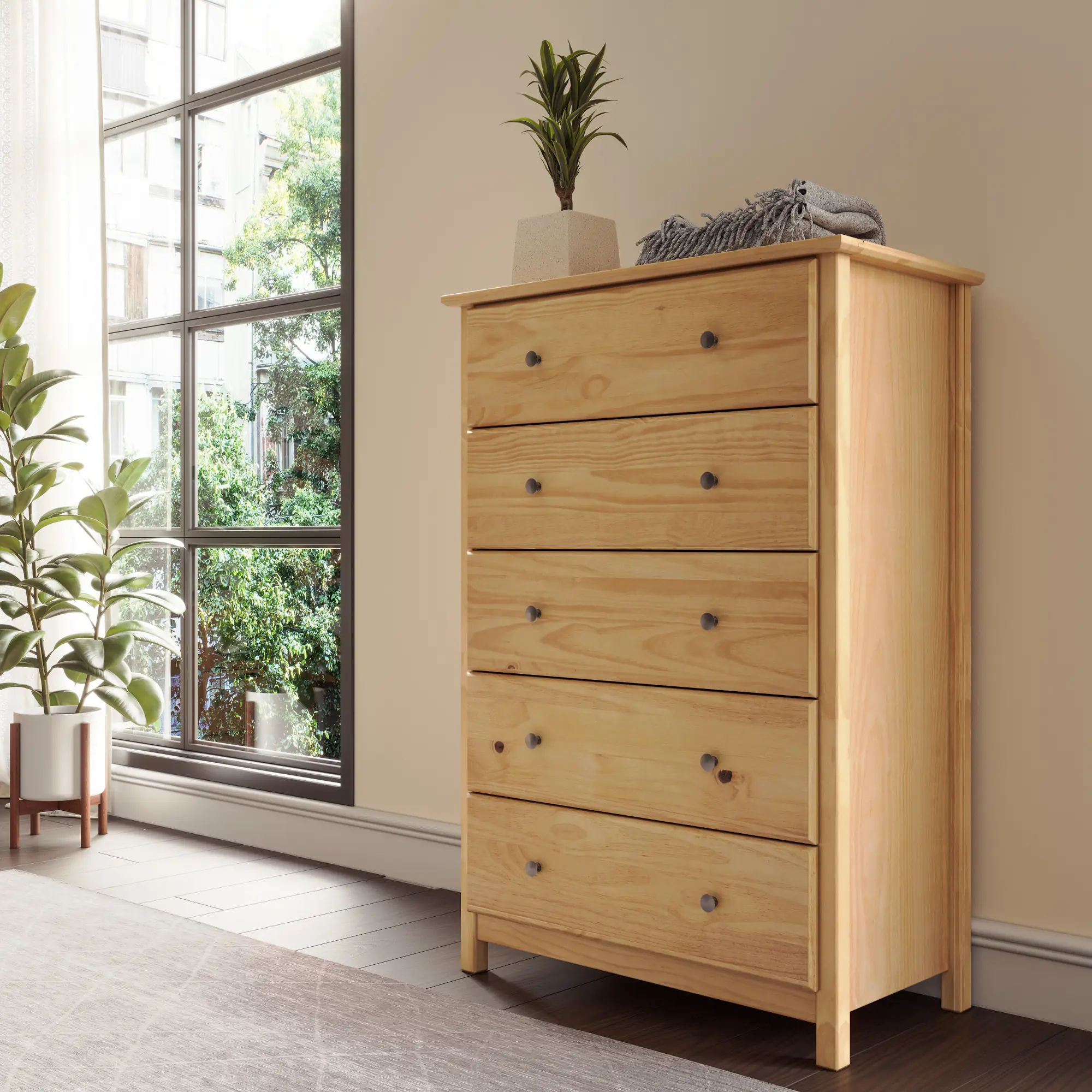 Shaker Bedroom Set (5-Piece) - Image 28