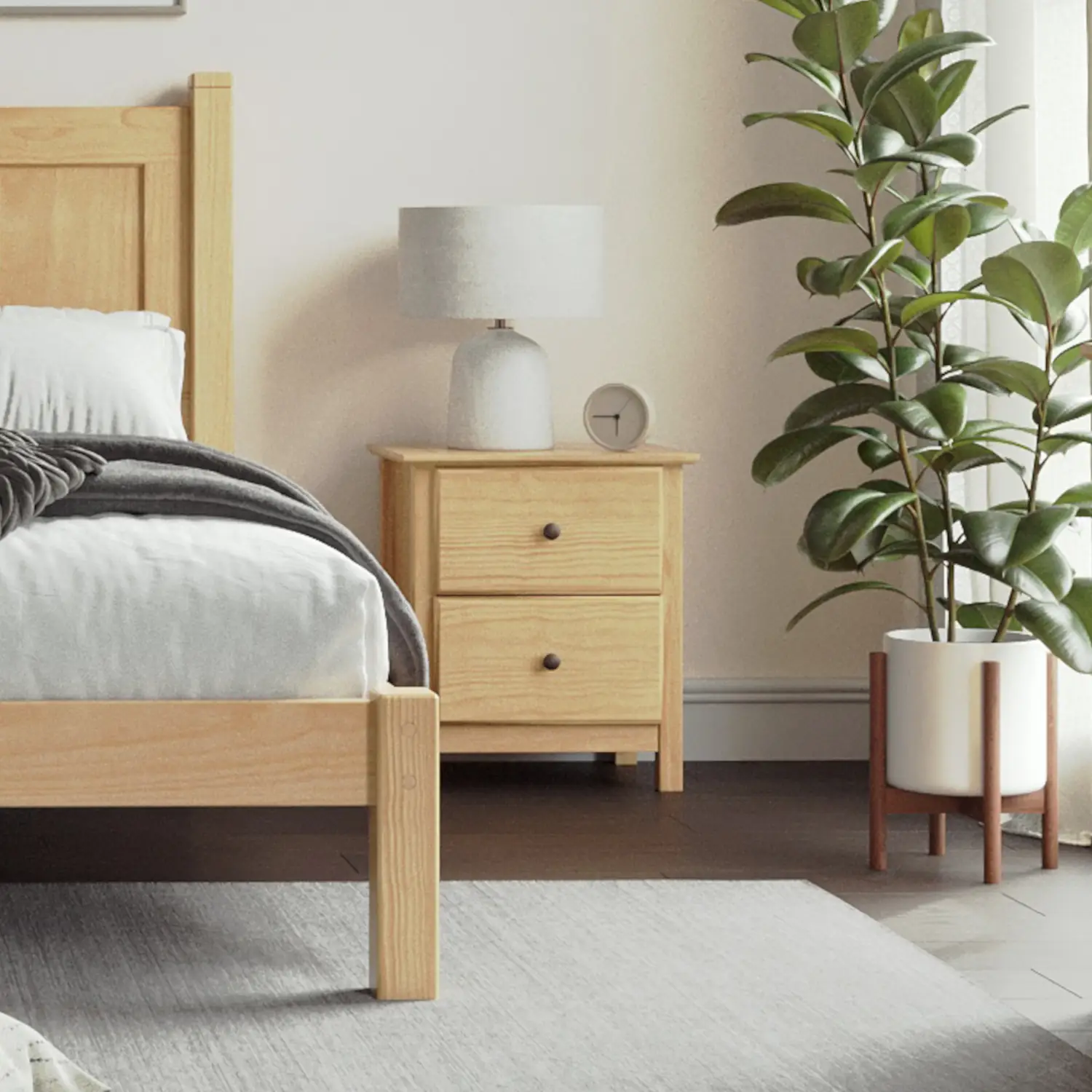 Shaker Bedroom Set (5-Piece) - Image 30