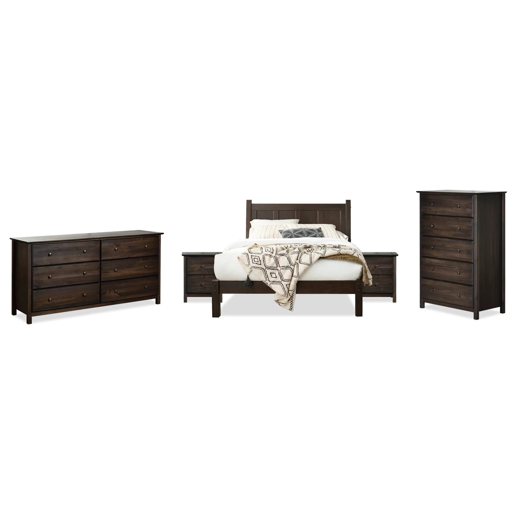 Shaker Bedroom Set (5-Piece) - Image 4