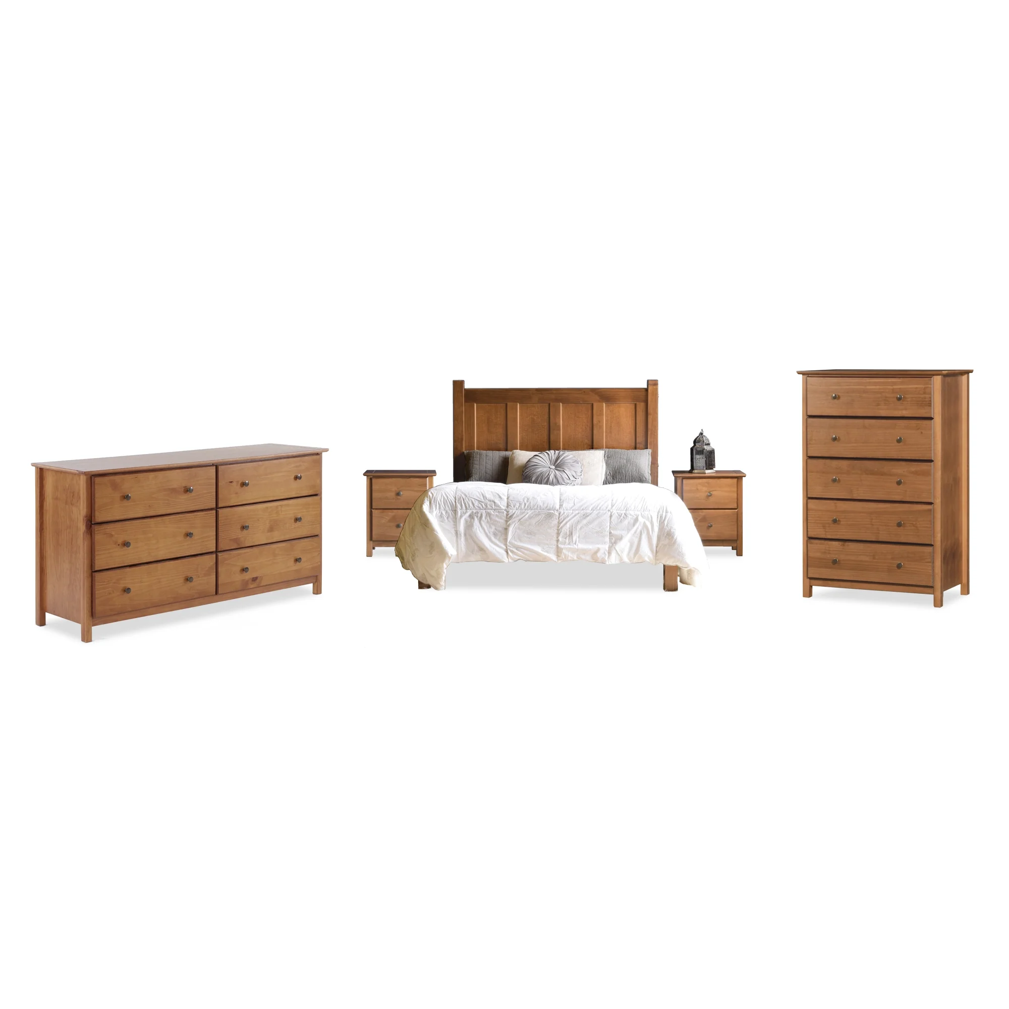 Shaker Bedroom Set (5-Piece) - Image 5