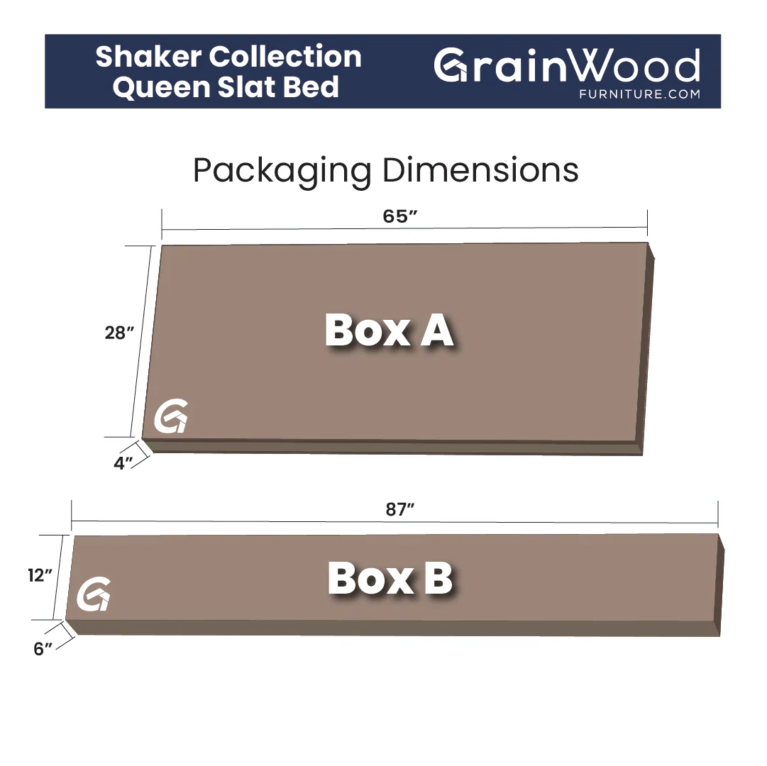 Shaker Slat Platform Bed - Image 11