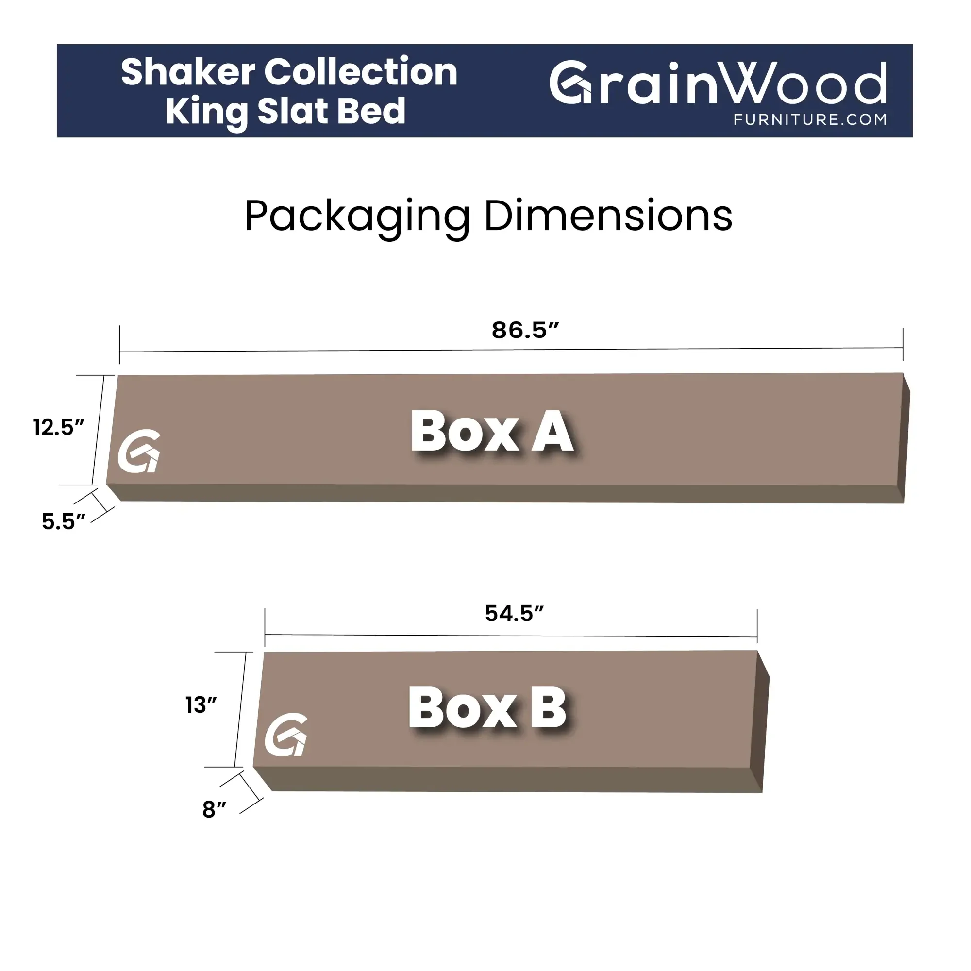 Shaker Slat Platform Bed - Image 15