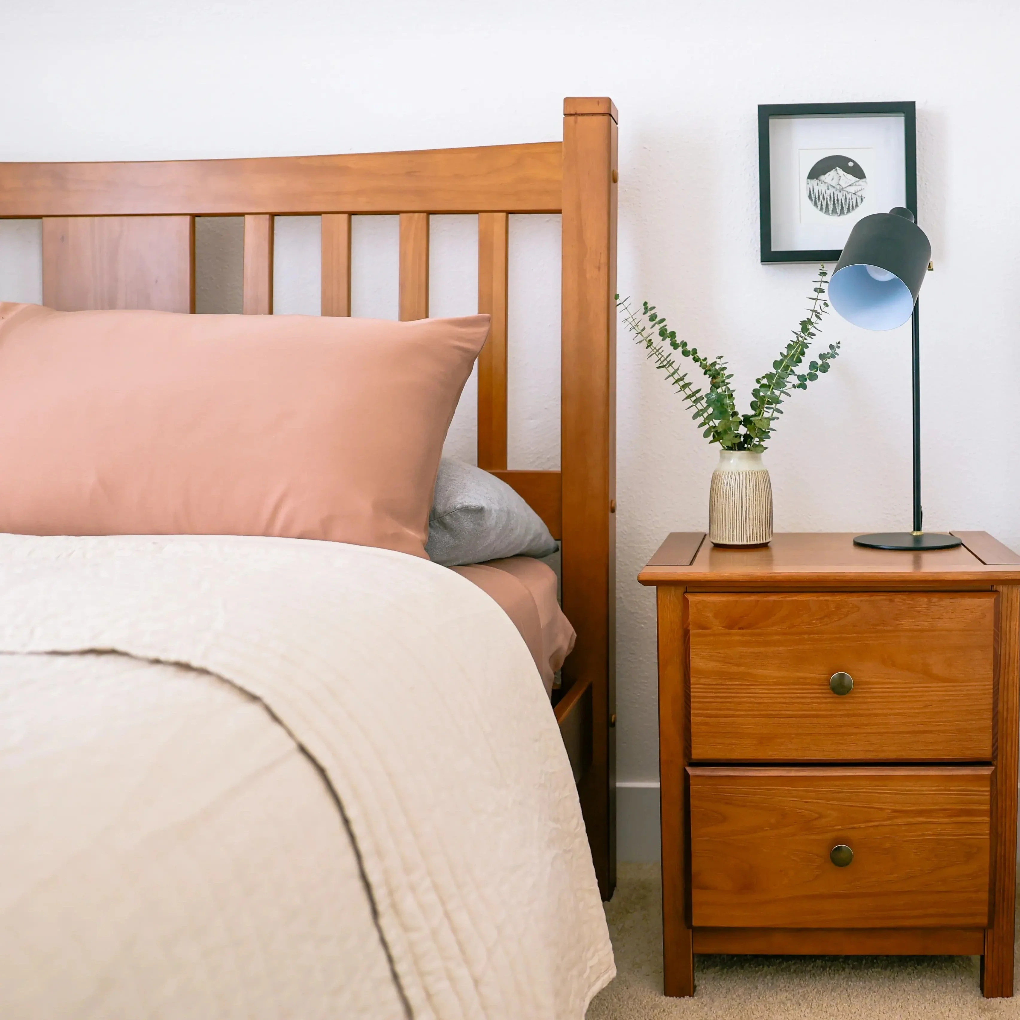 Shaker Slat Platform Bed - Image 17