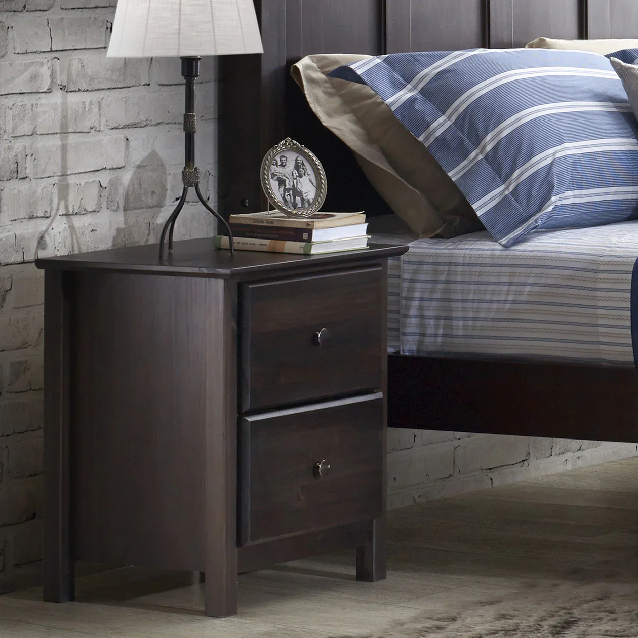 Shaker Slat Platform Bedroom Set (5-piece) - Image 12