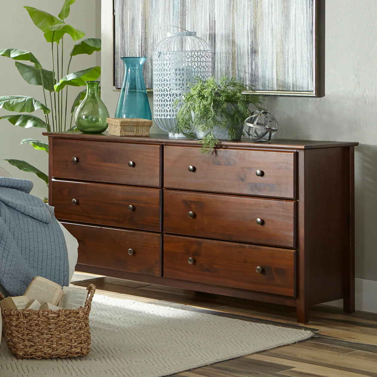 Shaker Slat Platform Bedroom Set (5-piece) - Image 17
