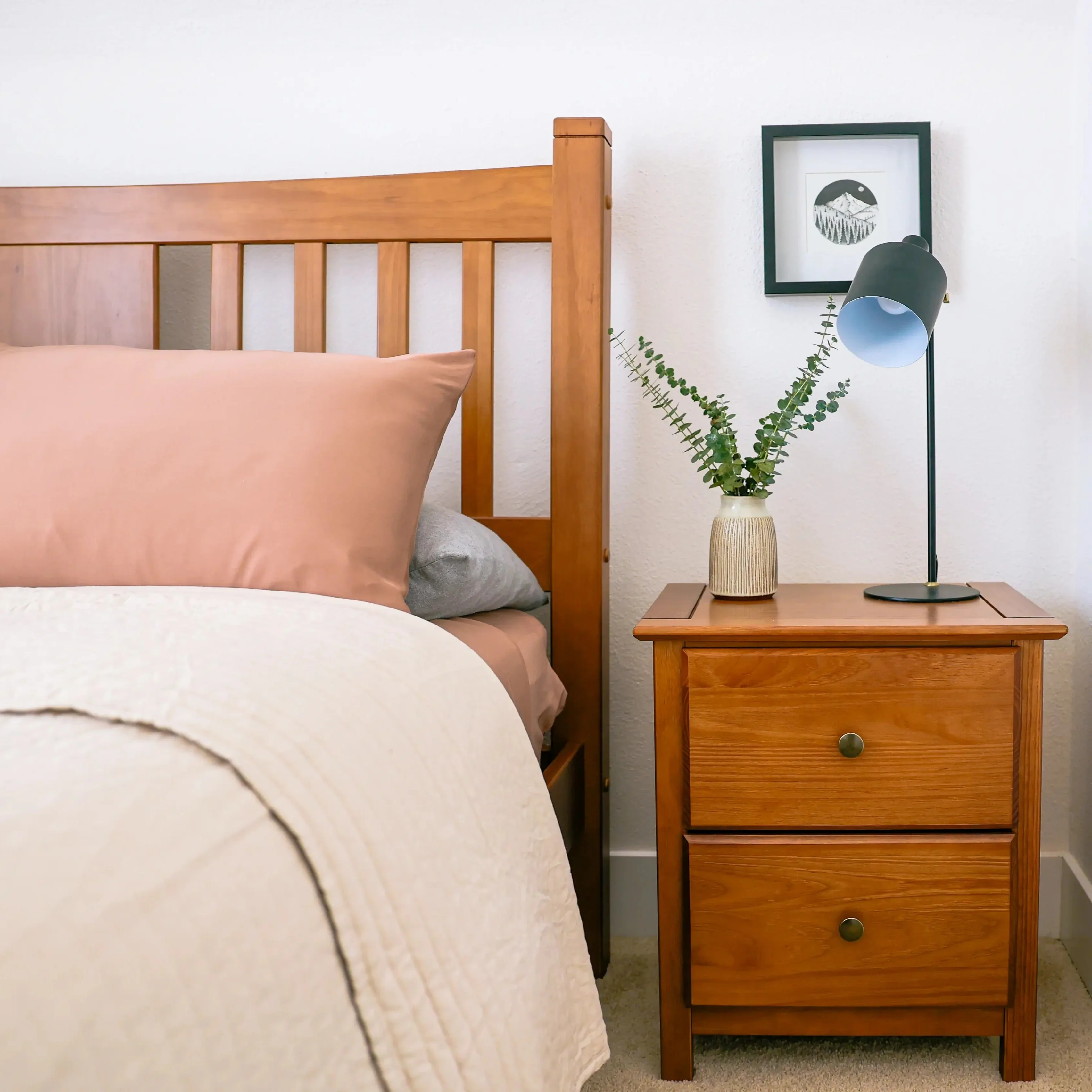 Shaker Slat Platform Bedroom Set (5-piece) - Image 27