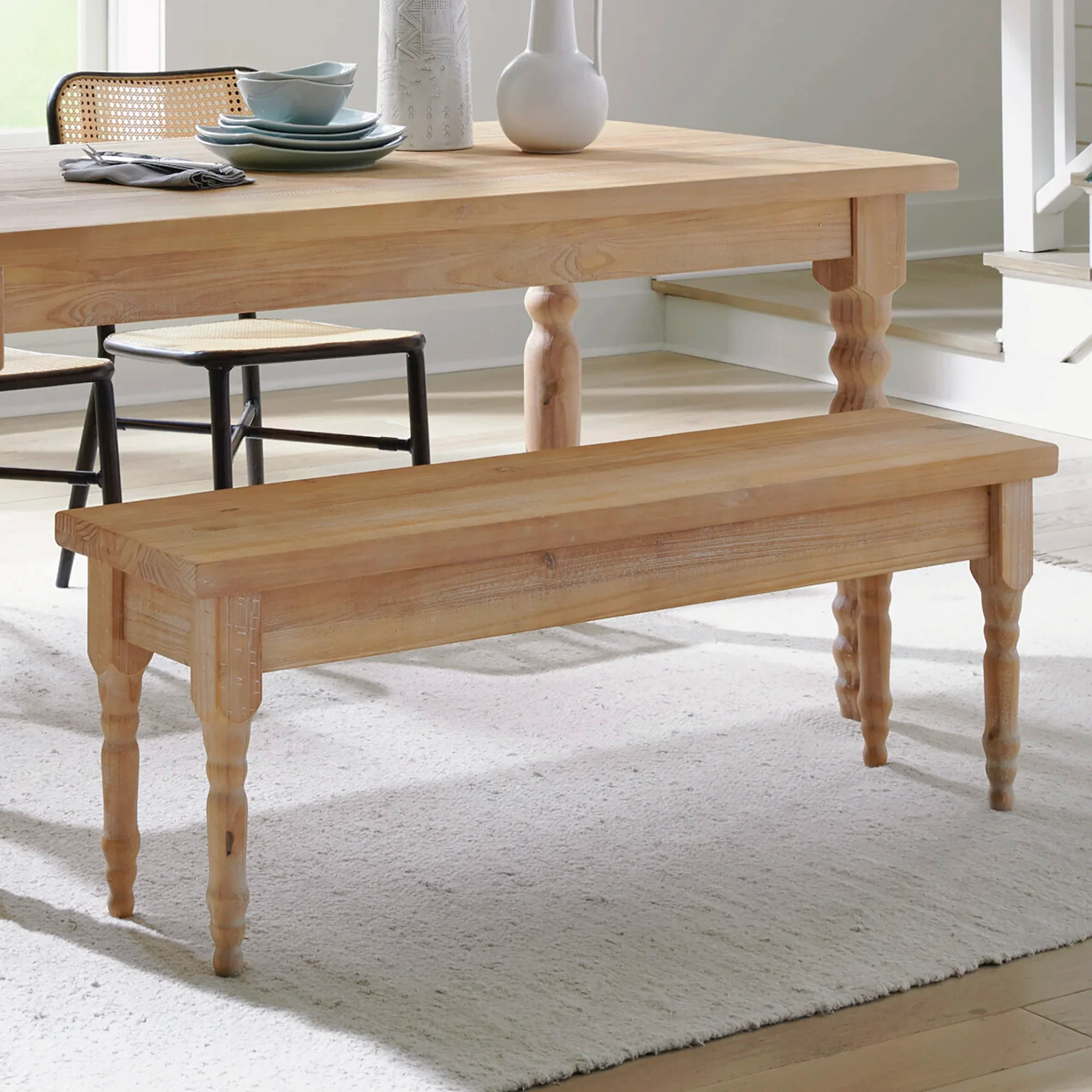 Valerie Solid Wood Bench - Image 21