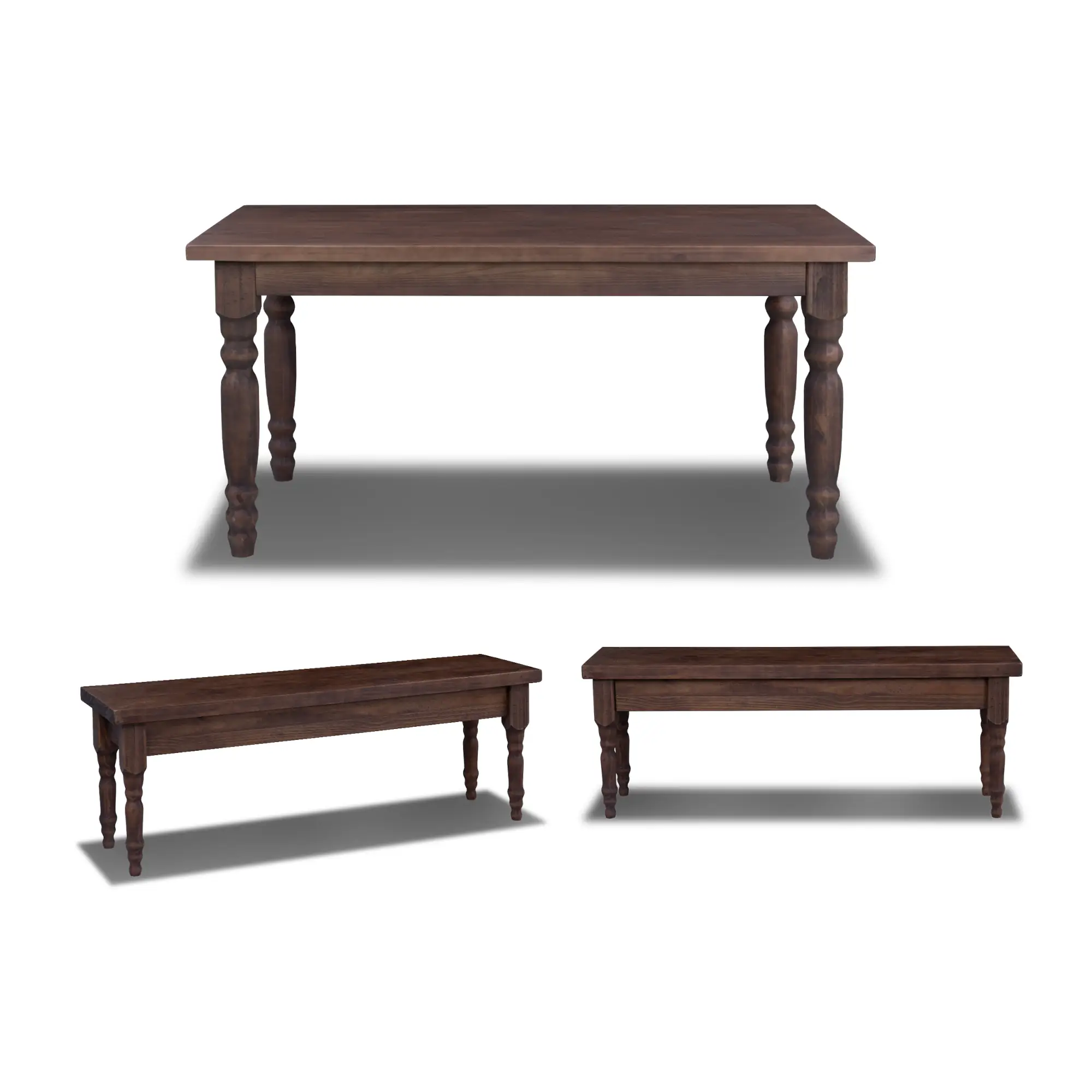 Valerie Table & Bench Dining Set (3-Piece) - Image 34