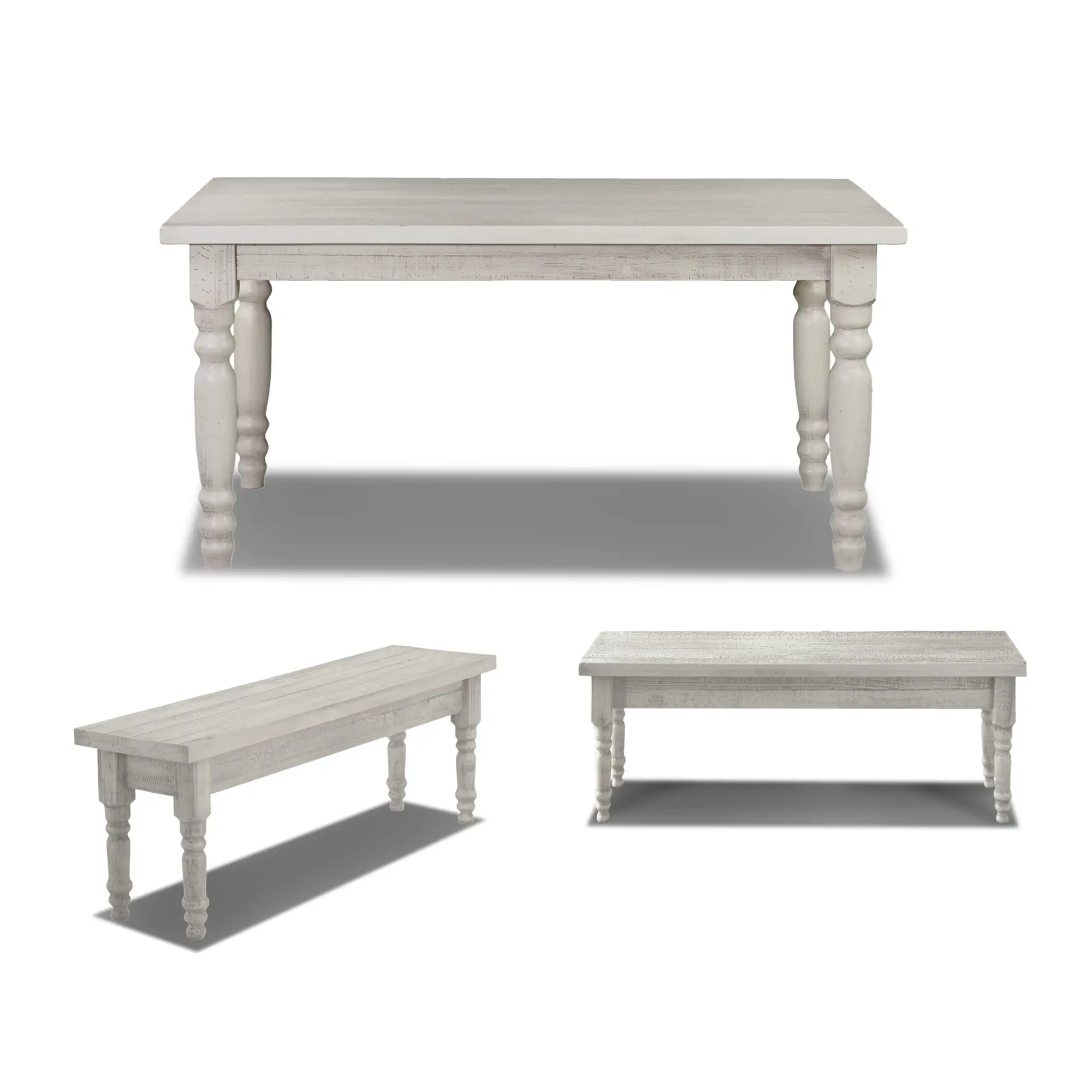 Valerie Table & Bench Dining Set (3-Piece) - Image 37