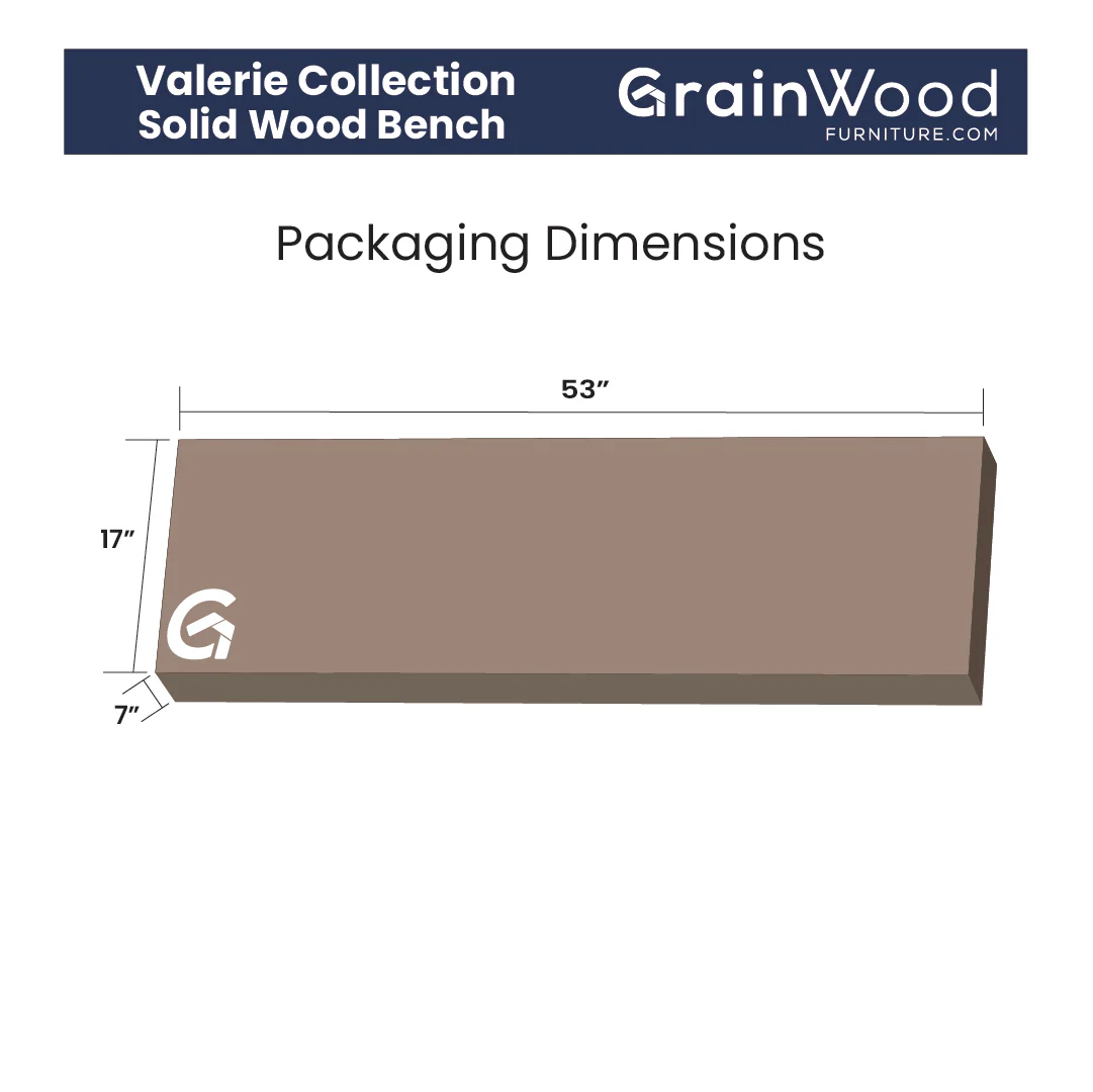 Valerie Solid Wood Bench - Image 10