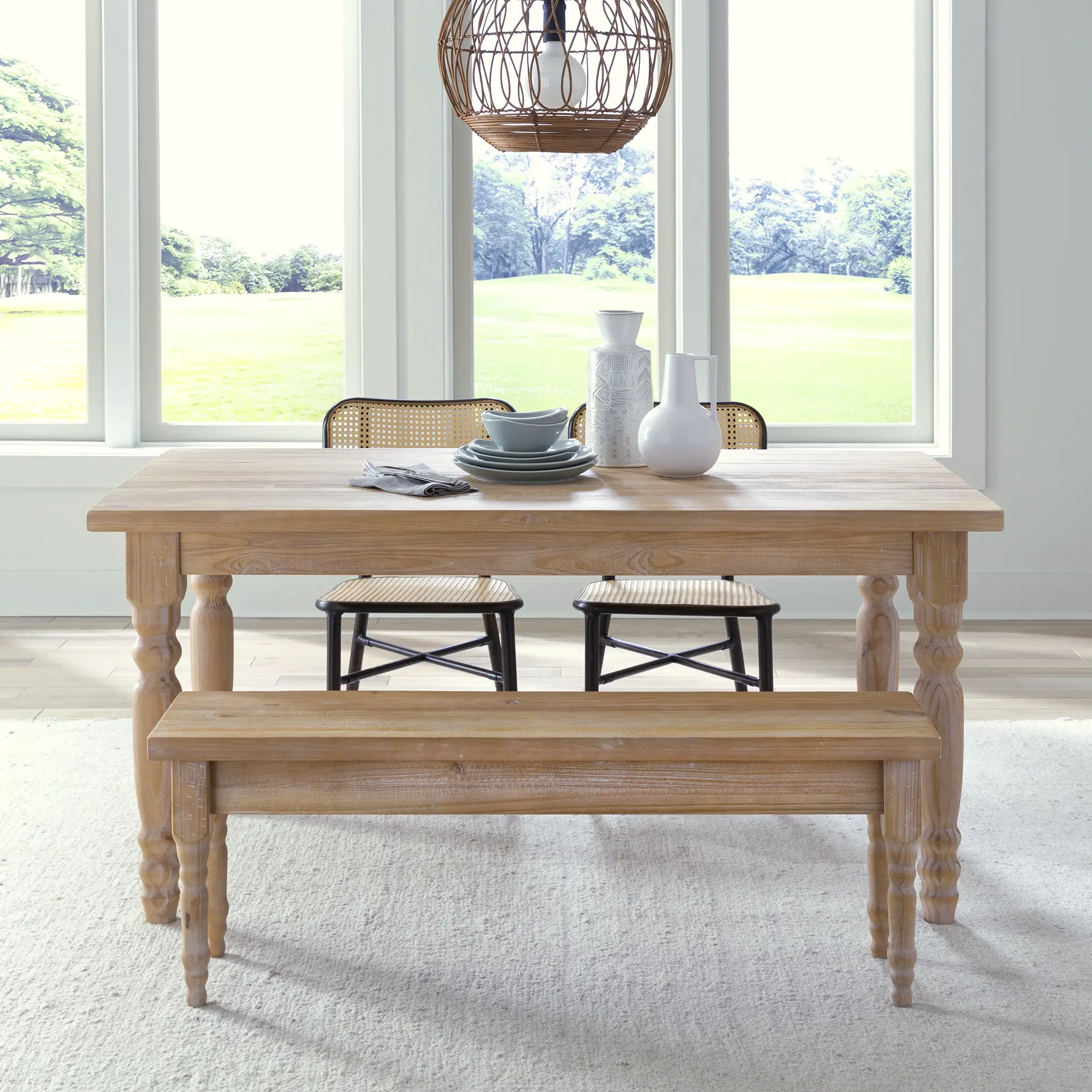 Valerie Solid Wood Bench - Image 15