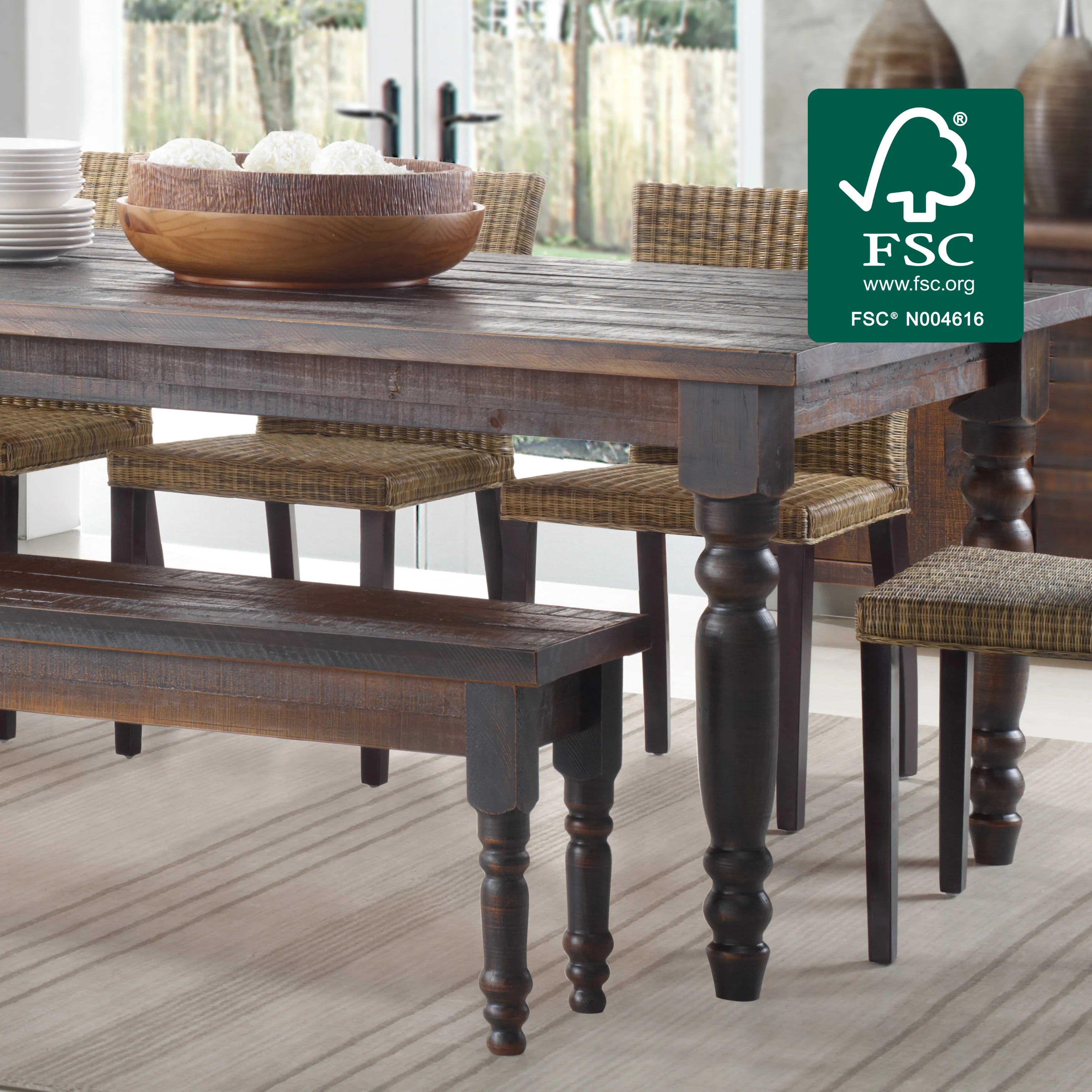 Valerie Solid Wood Bench - Image 34